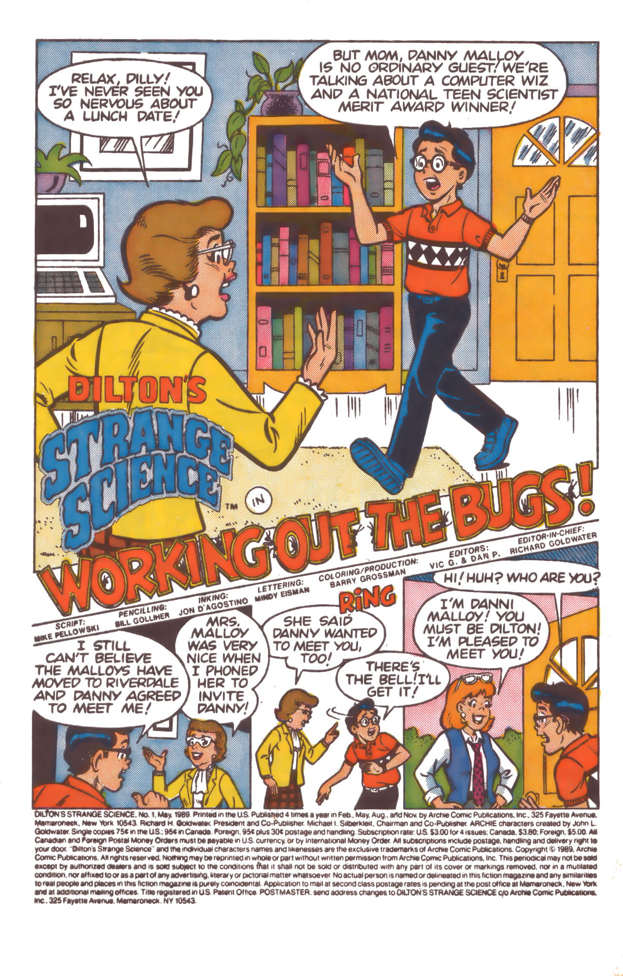 Read online Dilton's Strange Science comic -  Issue #1 - 3