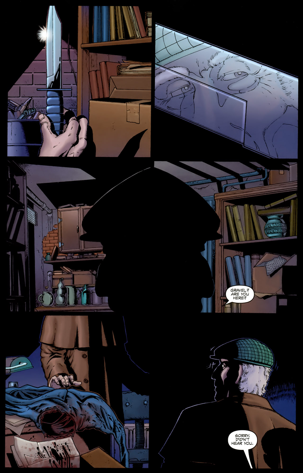 Read online Gravel comic -  Issue #10 - 4