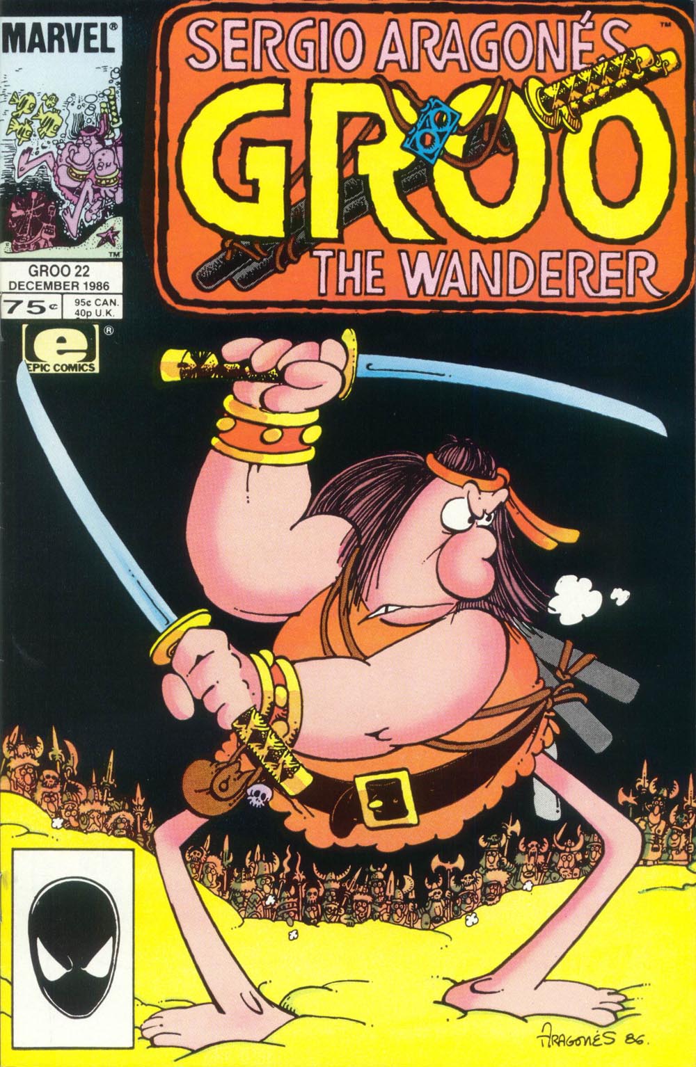 Read online Sergio Aragonés Groo the Wanderer comic -  Issue #22 - 1