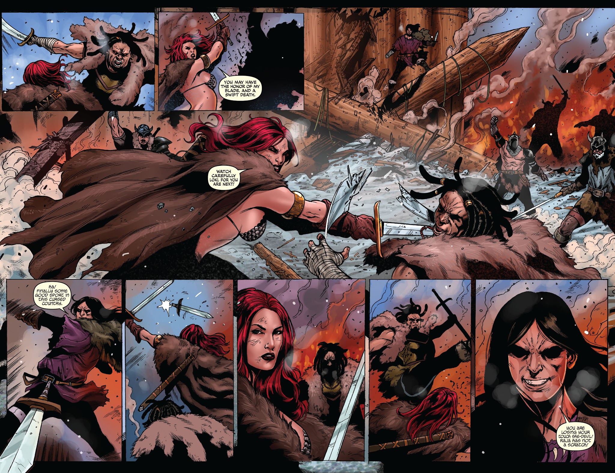 Read online Red Sonja: Revenge of the Gods comic -  Issue #2 - 19