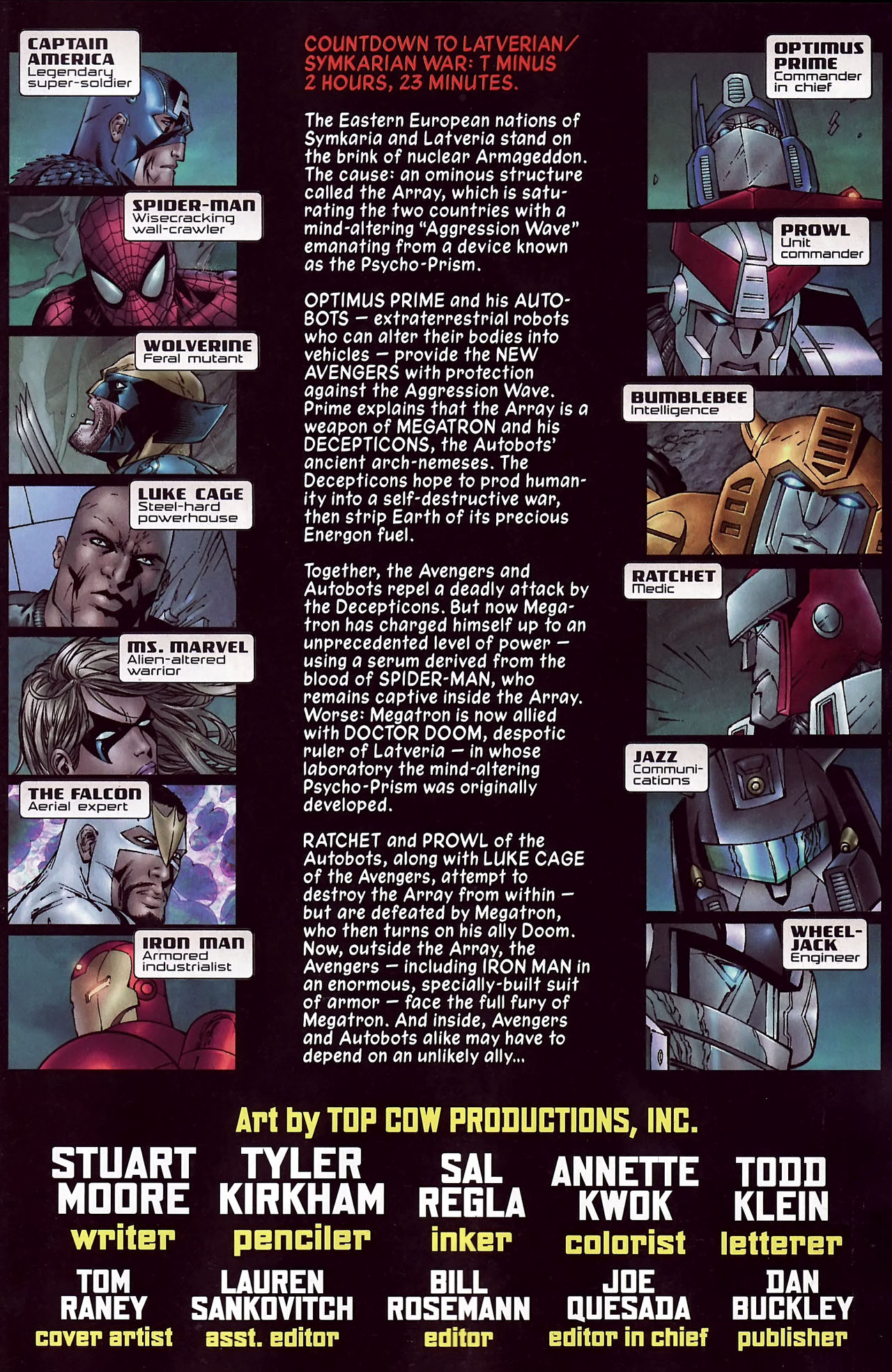 Read online New Avengers/Transformers comic -  Issue #4 - 2
