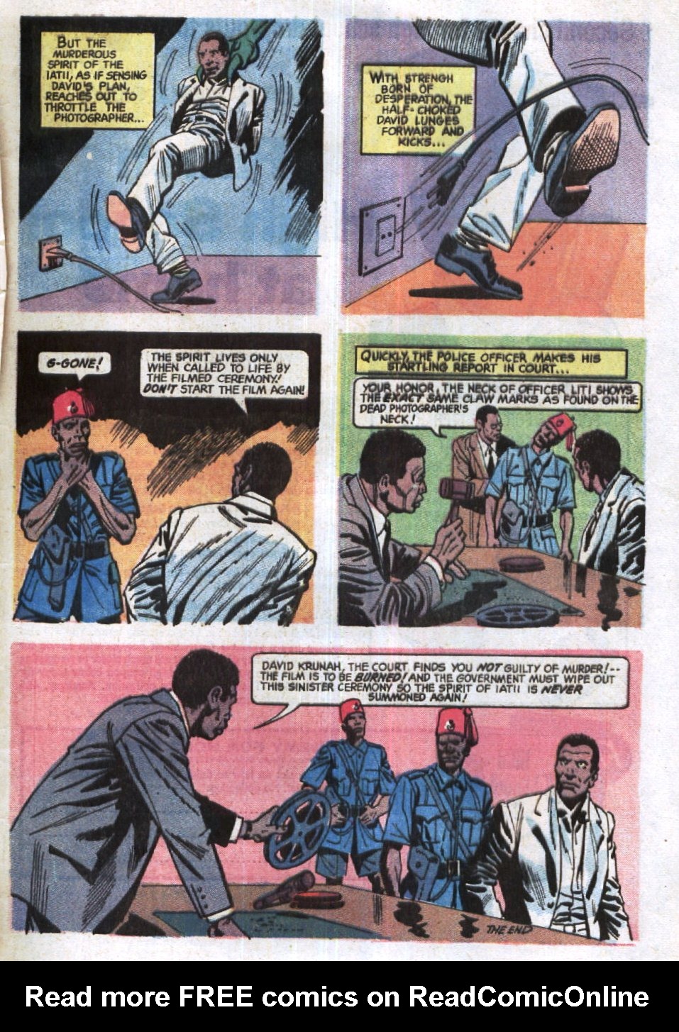 Read online Boris Karloff Tales of Mystery comic -  Issue #35 - 33