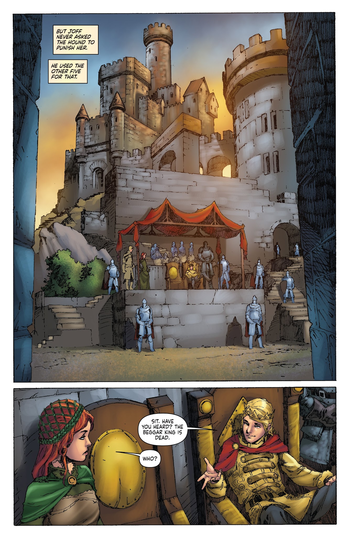 Read online A Clash of Kings comic -  Issue #2 - 17