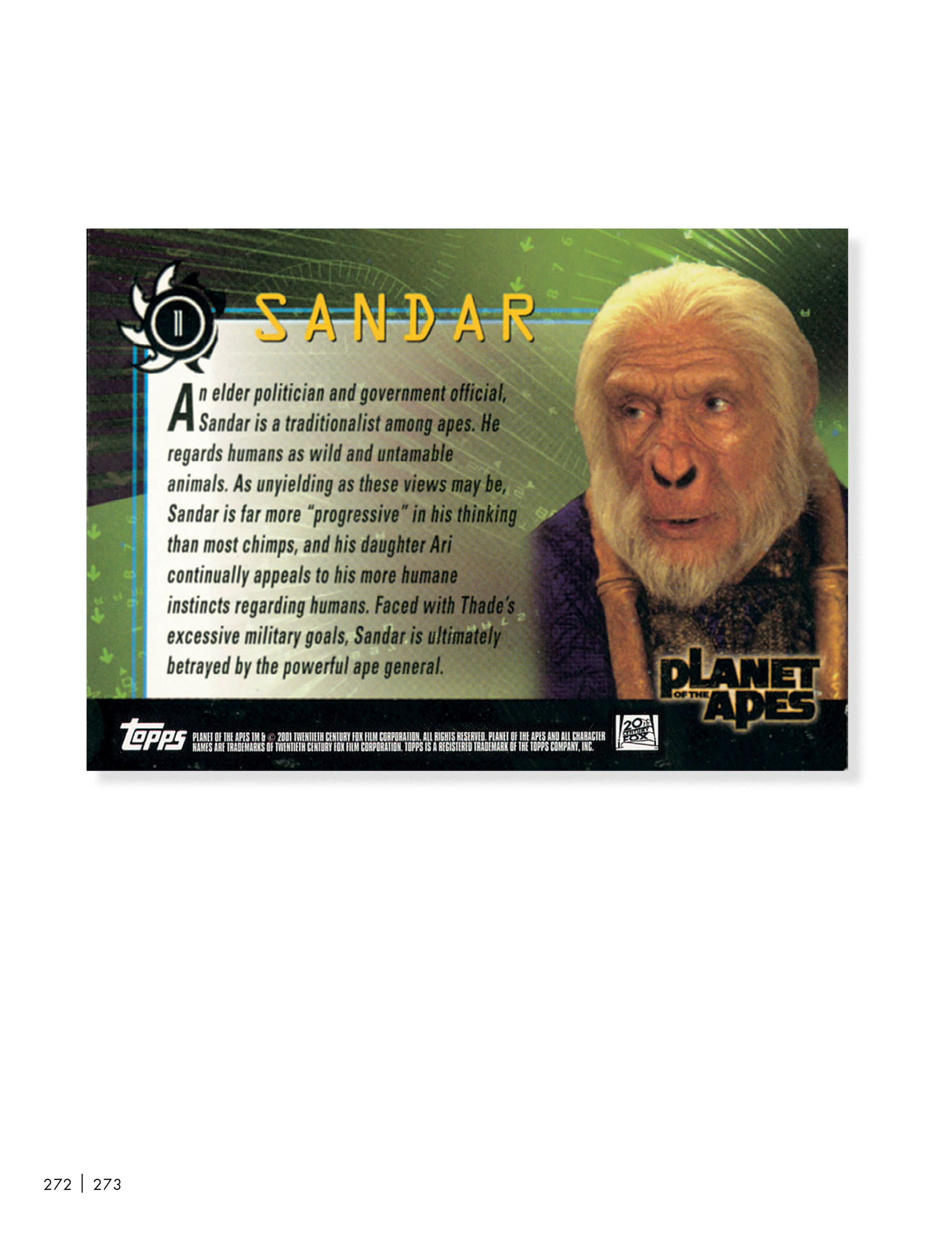 Read online Planet of the Apes: The Original Topps Trading Card Series comic -  Issue # TPB (Part 3) - 77