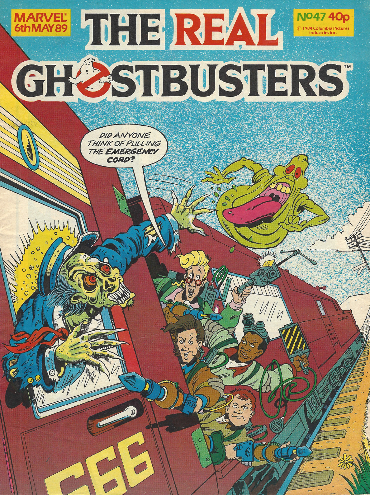 Read online The Real Ghostbusters comic -  Issue #47 - 1