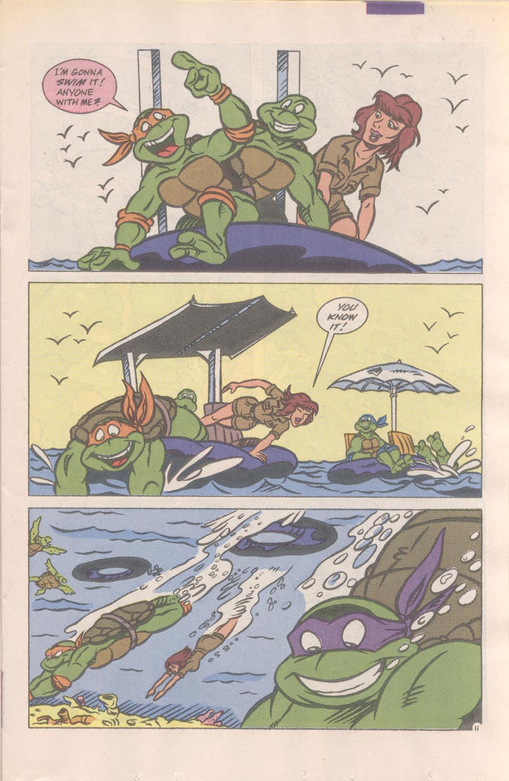 Read online Teenage Mutant Ninja Turtles Adventures (1989) comic -  Issue #16 - 12