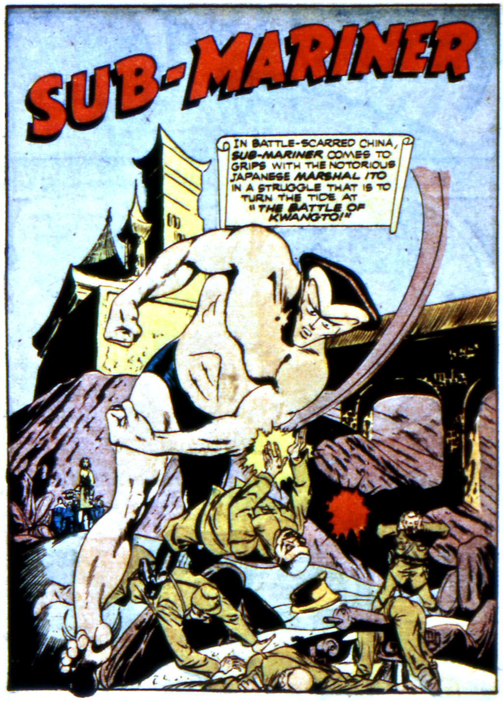 Read online Sub-Mariner Comics comic -  Issue #12 - 28