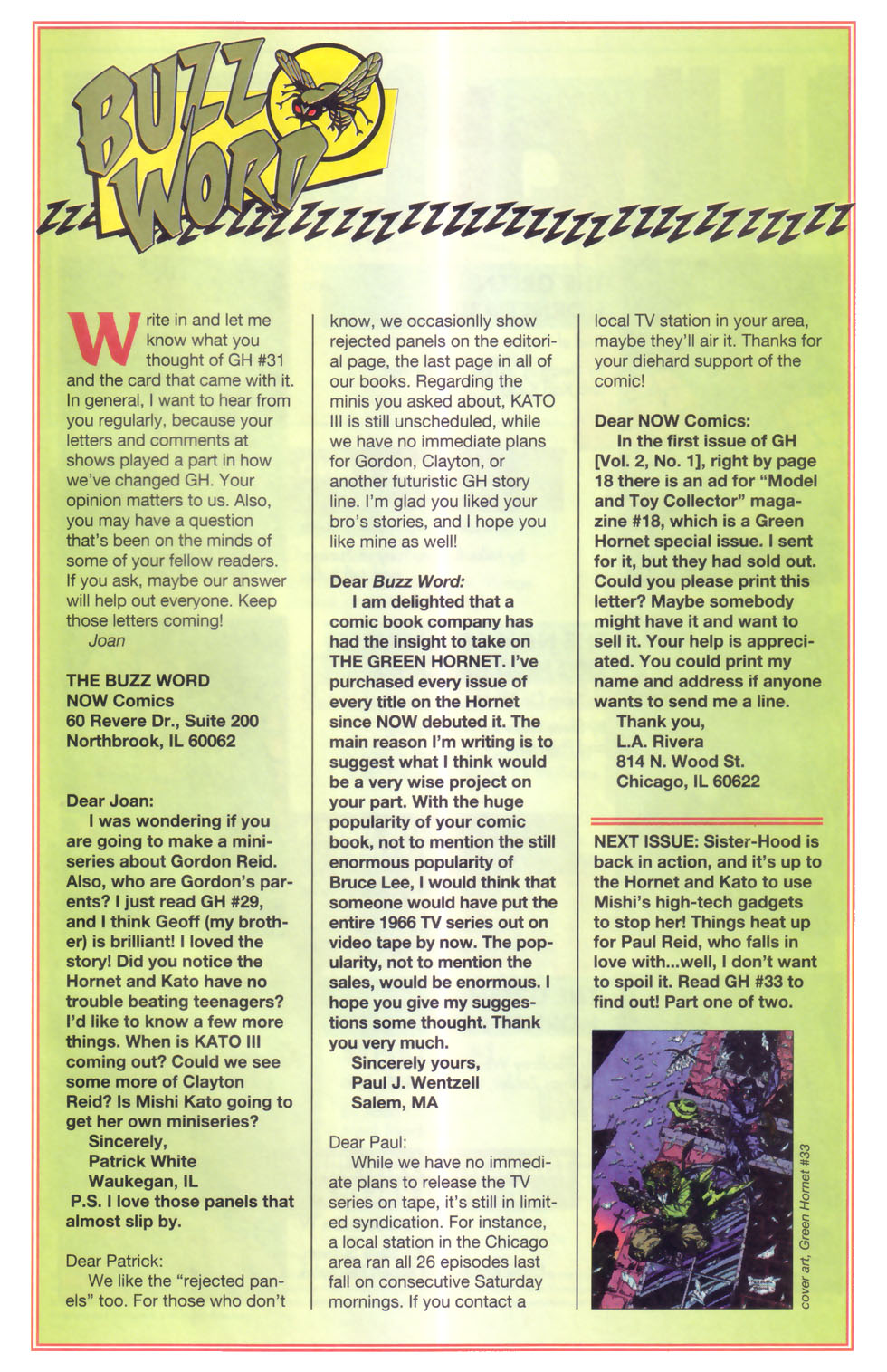 Read online The Green Hornet (1991) comic -  Issue #32 - 23