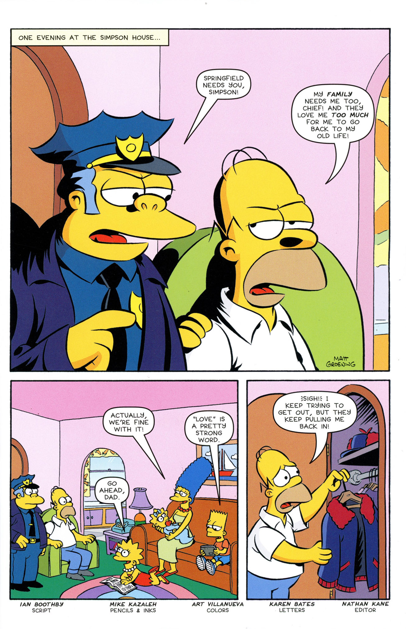 Read online The Simpsons Winter Wingding comic -  Issue #10 - 13