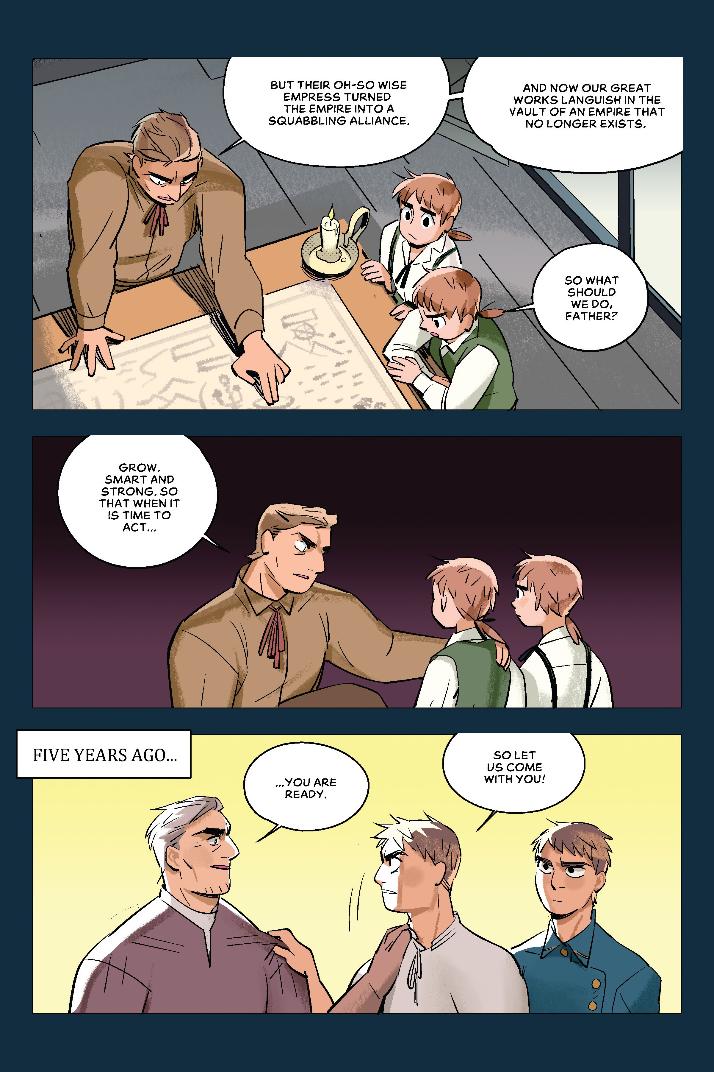 Read online A Sparrow's Roar comic -  Issue # TPB (Part 1) - 85