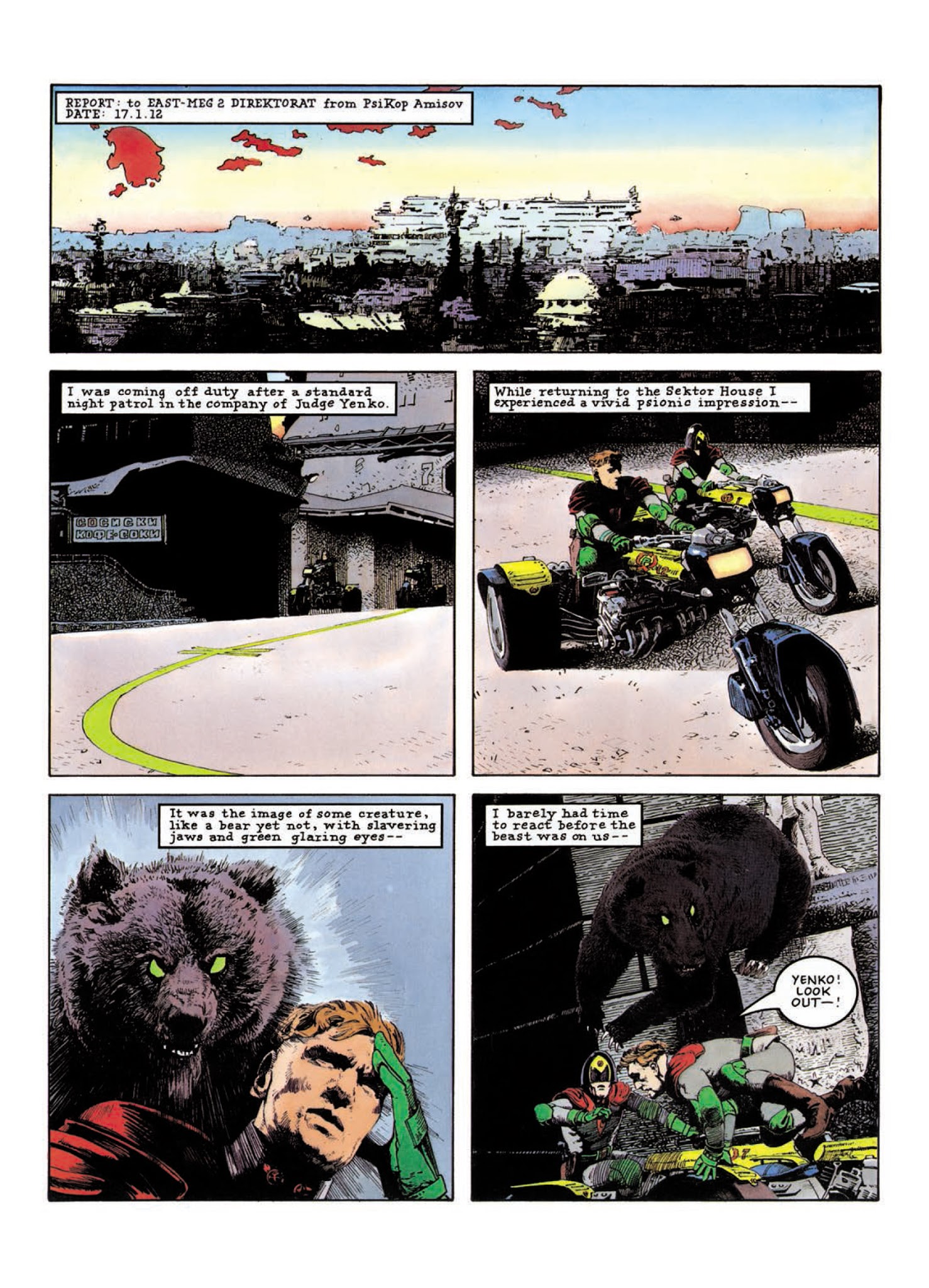 Read online Judge Anderson: The Psi Files comic -  Issue # TPB 2 - 7