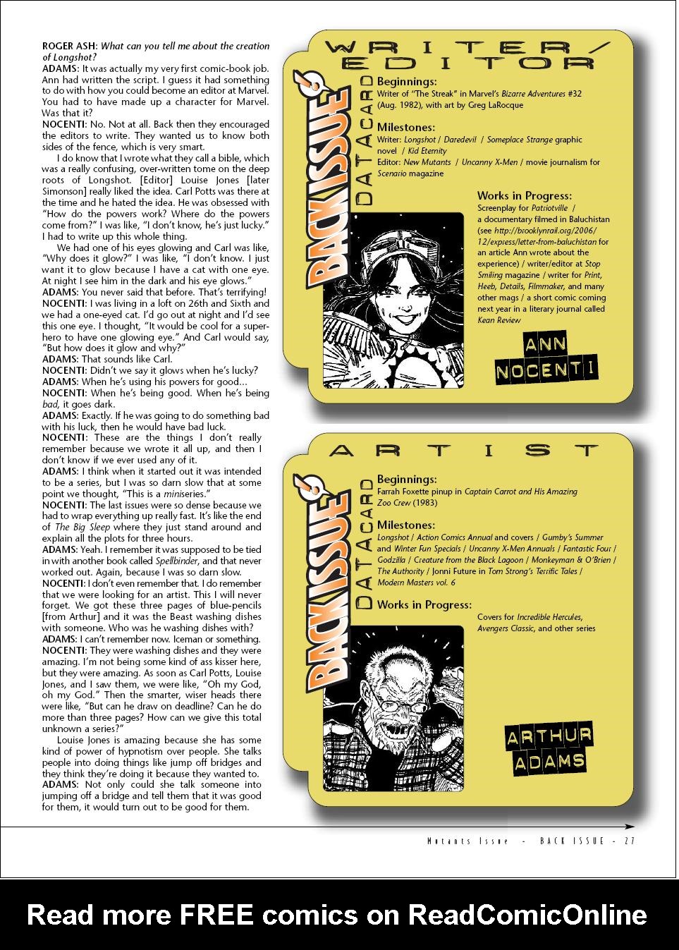 Read online Back Issue comic -  Issue #29 - 29