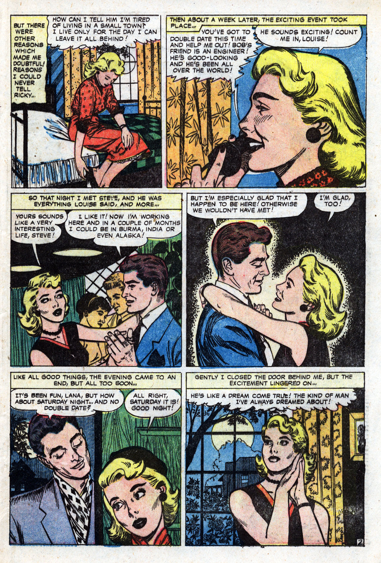 Read online Love Romances comic -  Issue #71 - 17