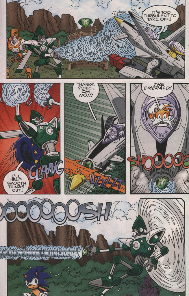 Read online Sonic X comic -  Issue #28 - 28