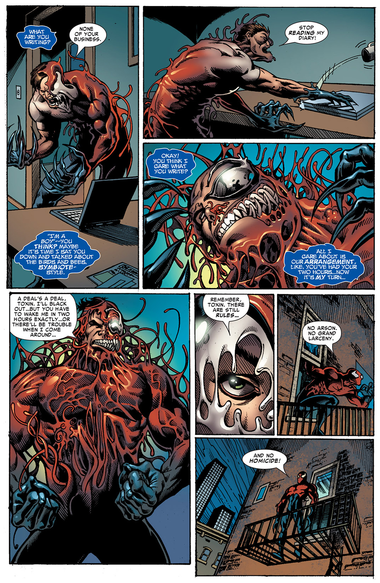 Read online Toxin comic -  Issue #5 - 3