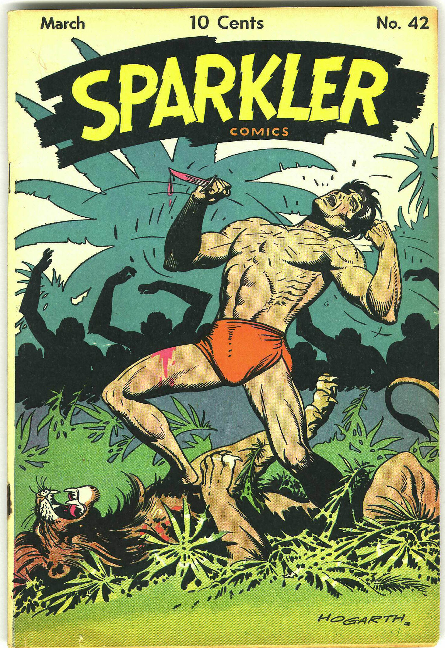 Read online Sparkler Comics comic -  Issue #42 - 1