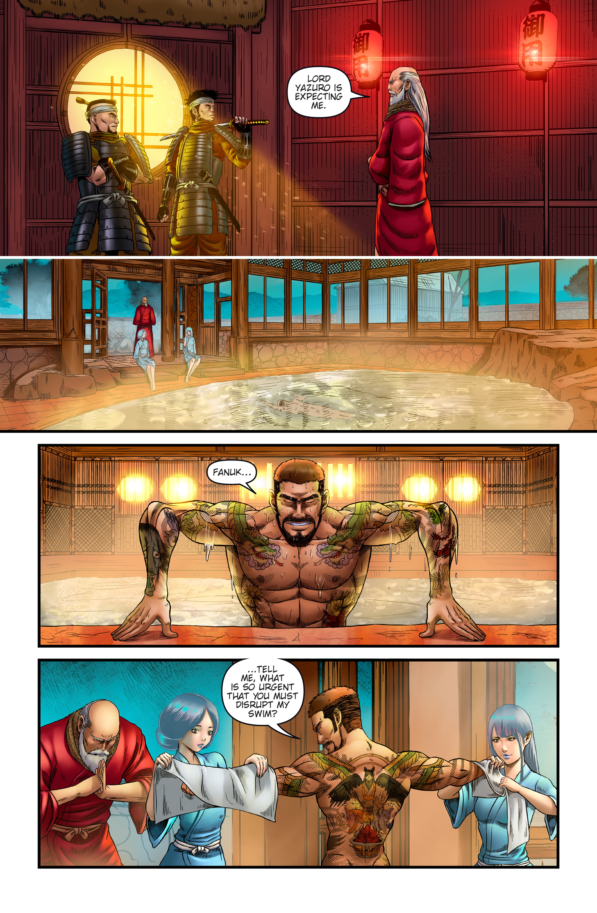 Read online Honor and Curse comic -  Issue #6 - 4
