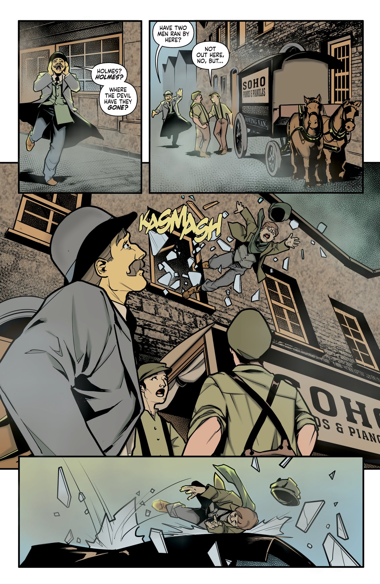 Read online Sherlock Holmes: The Vanishing Man comic -  Issue #2 - 18