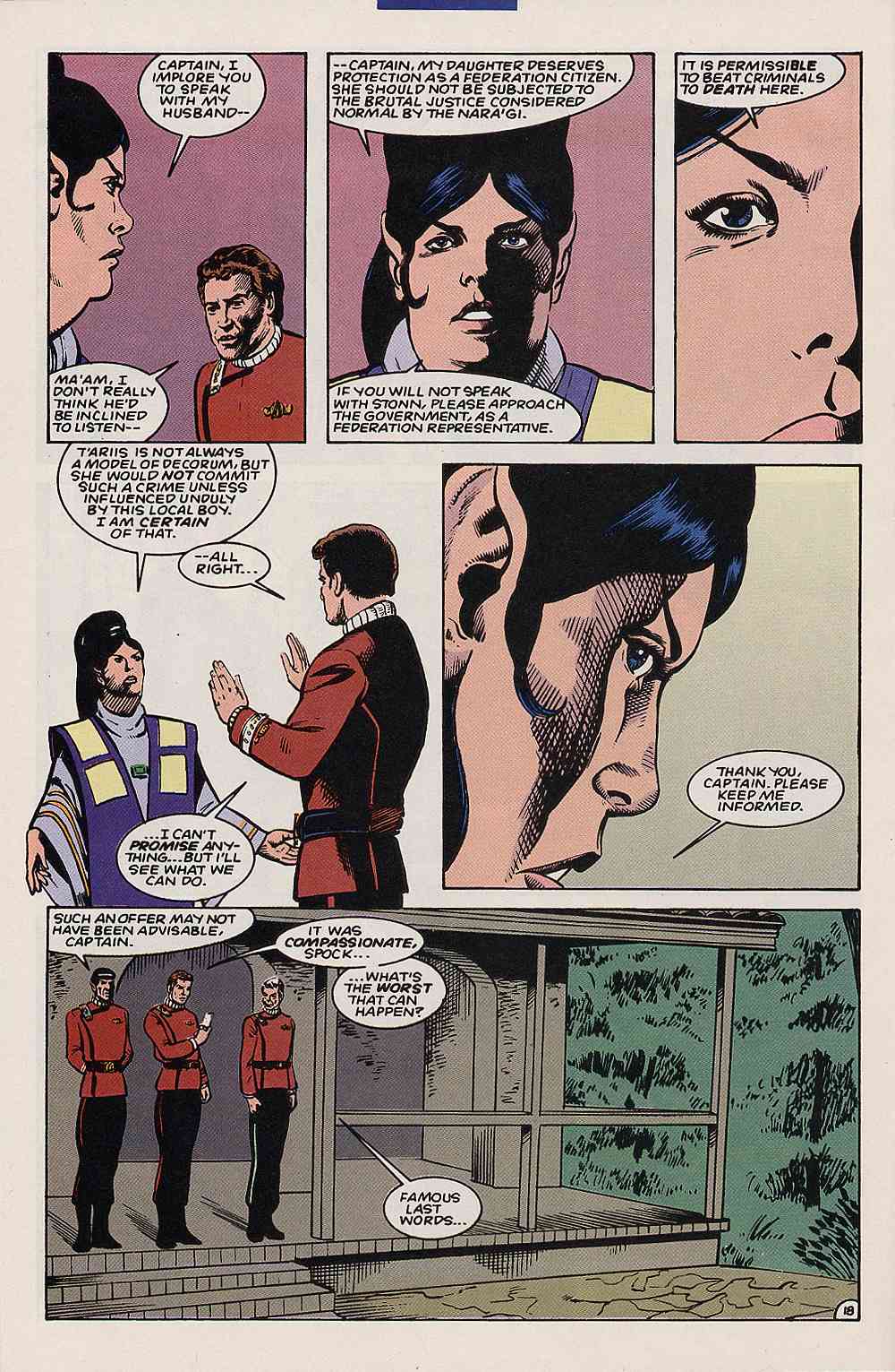 Read online Star Trek (1989) comic -  Issue #66 - 21