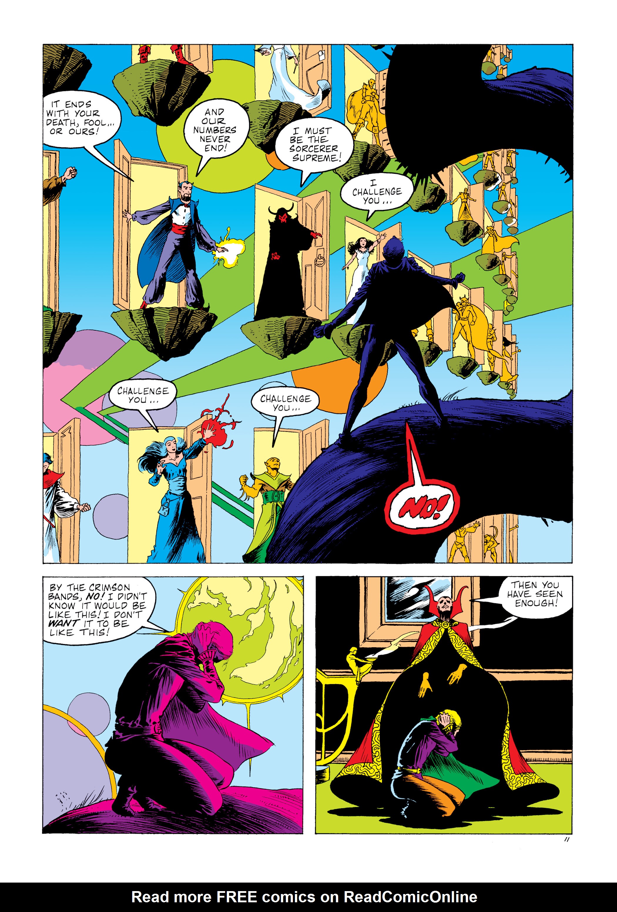 Read online Marvel Masterworks: Doctor Strange comic -  Issue # TPB 9 (Part 3) - 72