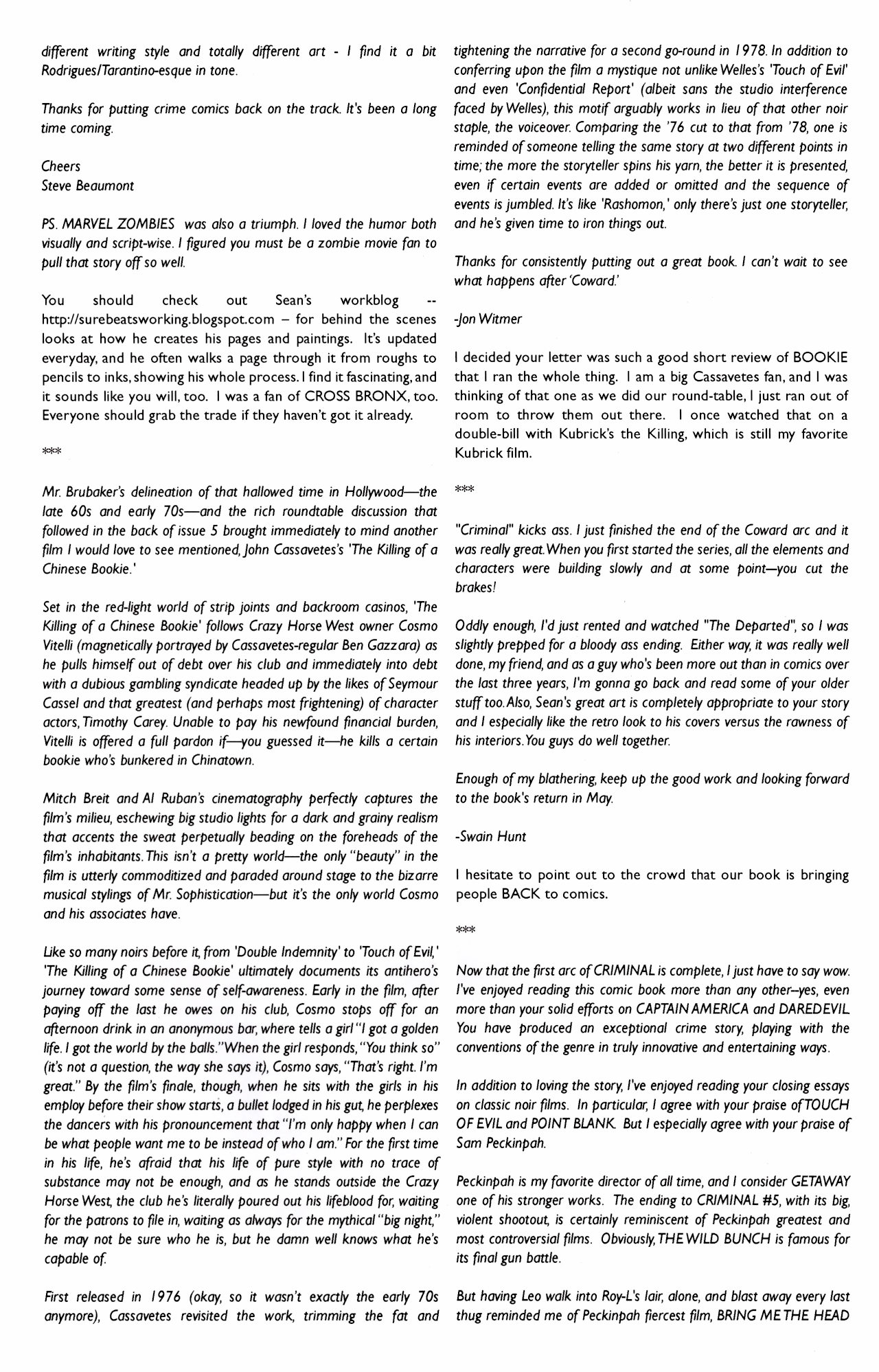 Read online Criminal (2006) comic -  Issue #6 - 30