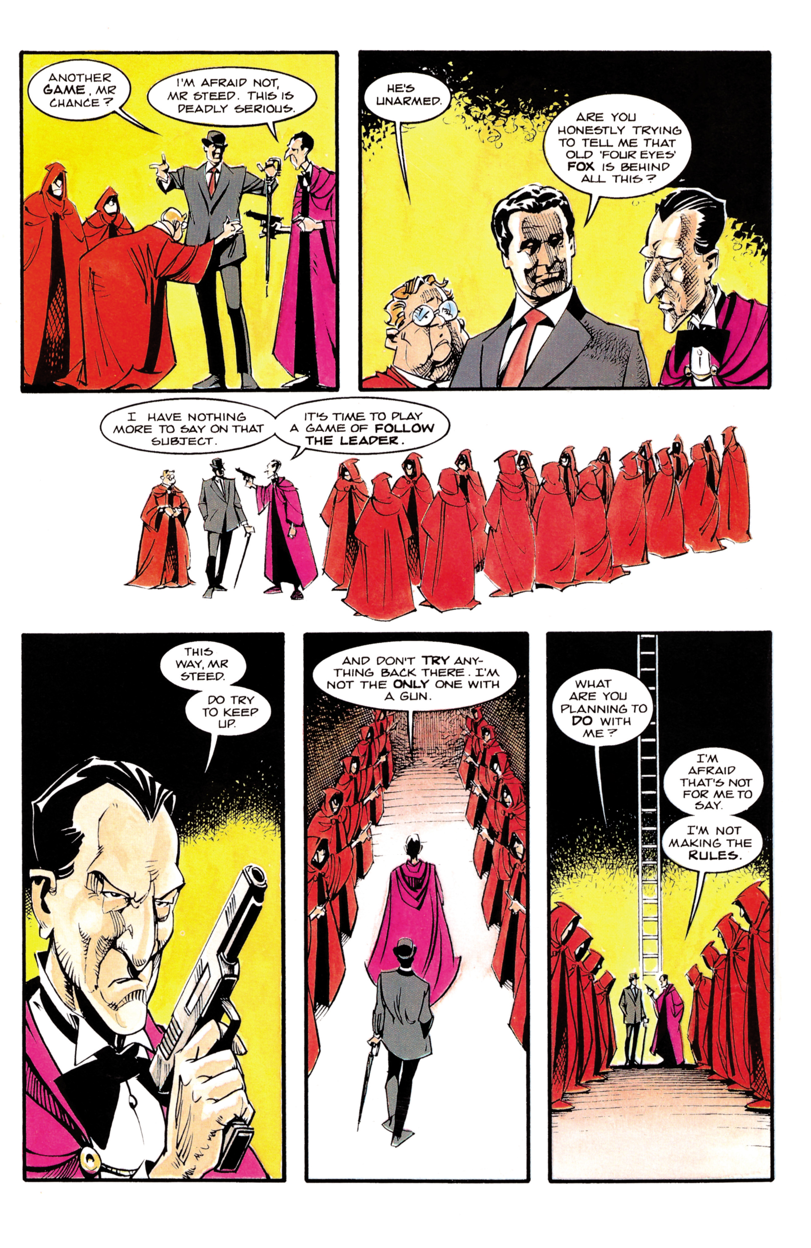 Read online Steed & Mrs. Peel: Golden Game comic -  Issue # Full - 66