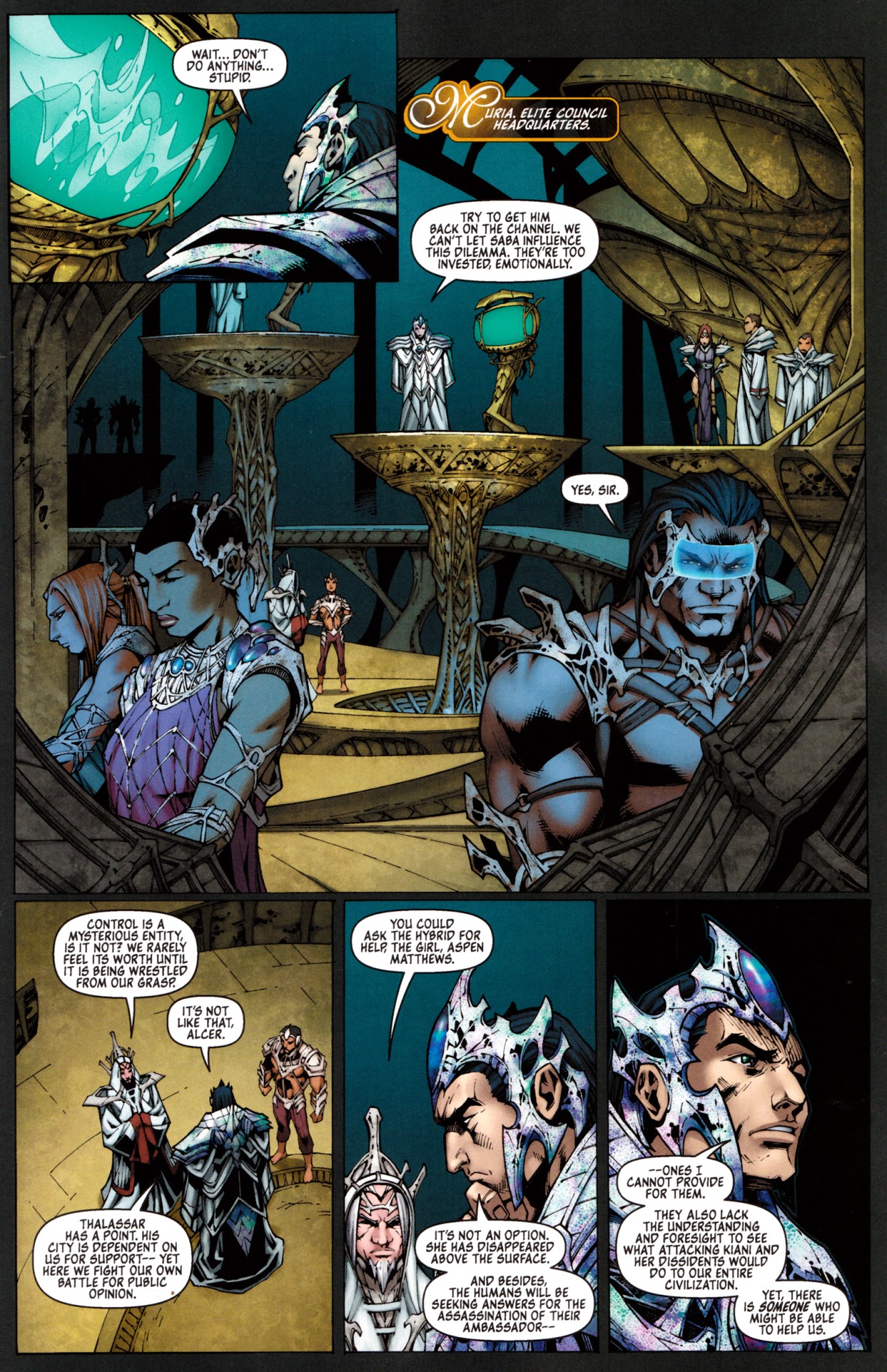 Read online Michael Turner's Fathom: Kiani comic -  Issue #2 - 7