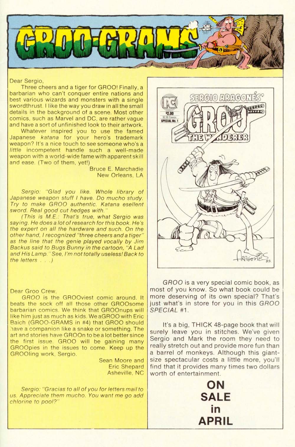 Read online Groo the Wanderer comic -  Issue #8 - 30