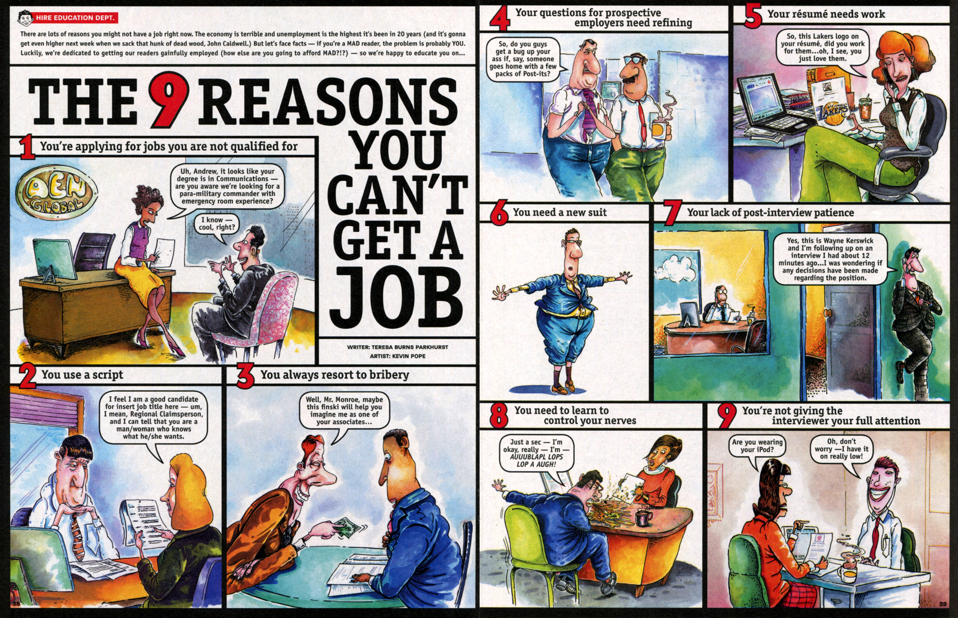 Read online MAD comic -  Issue #503 - 30