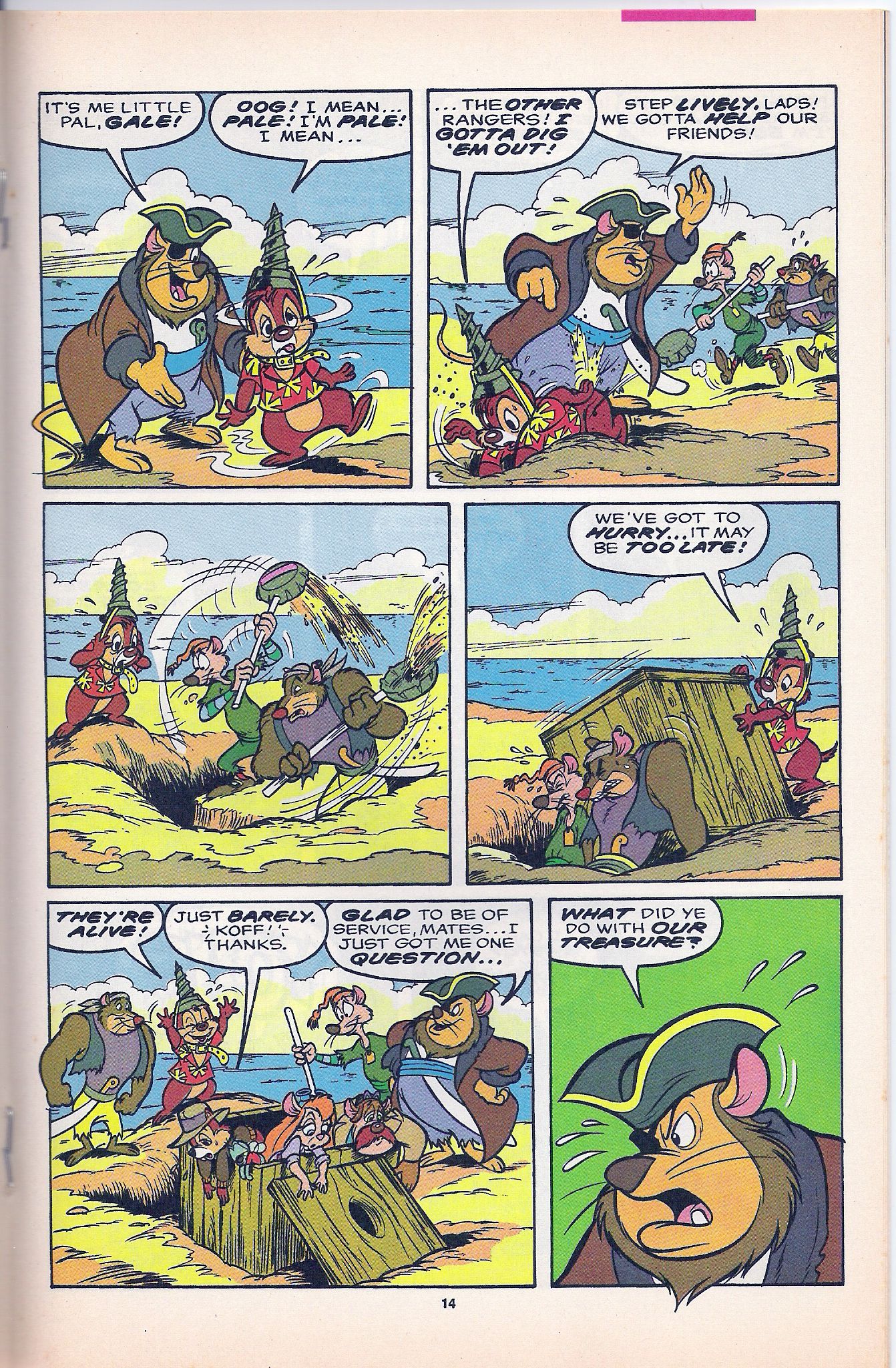 Read online Disney's Chip 'N Dale Rescue Rangers comic -  Issue #6 - 19