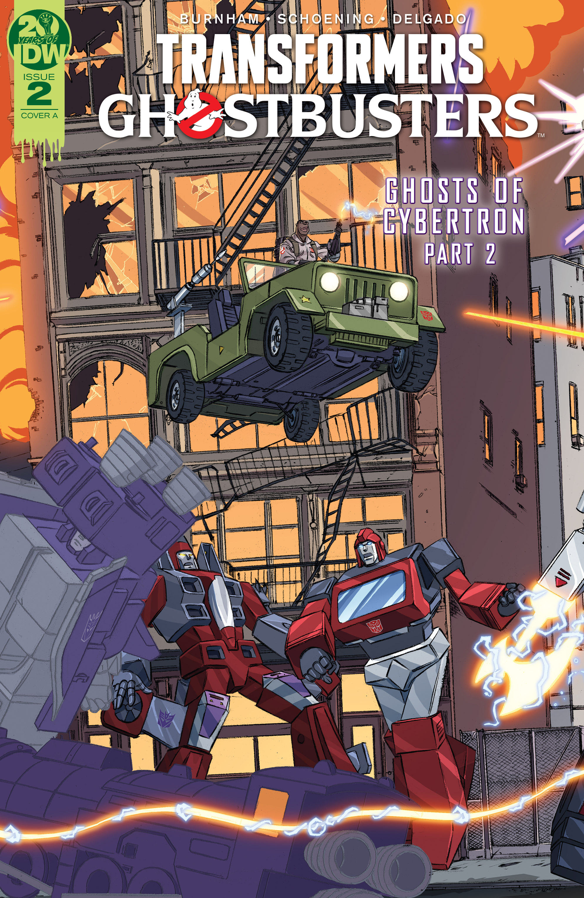 Read online Transformers/Ghostbusters comic -  Issue #2 - 1