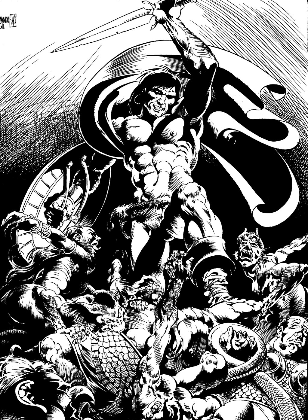 Read online The Savage Sword Of Conan comic -  Issue #82 - 2