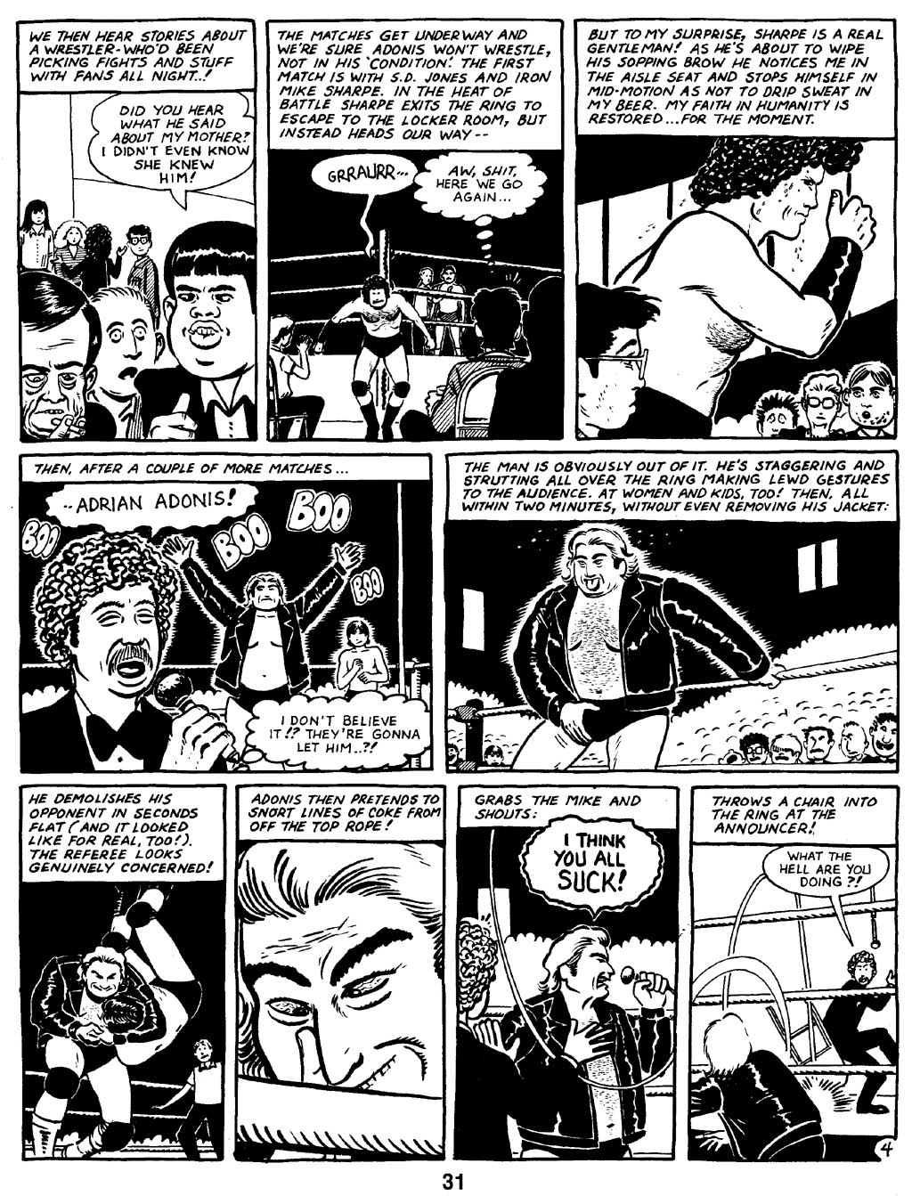 Read online Love and Rockets (1982) comic -  Issue #16 - 33