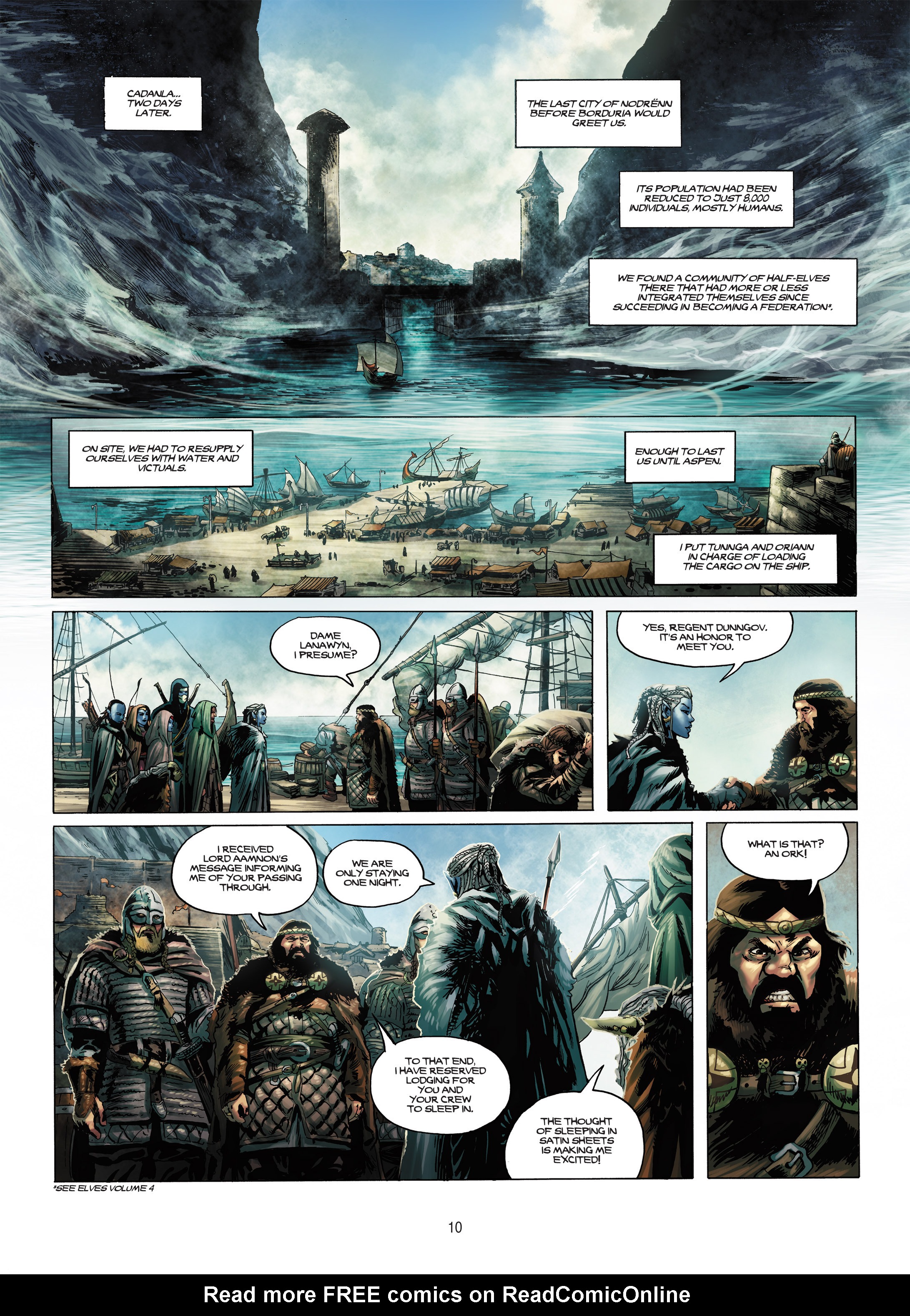 Read online Elves comic -  Issue #6 - 10
