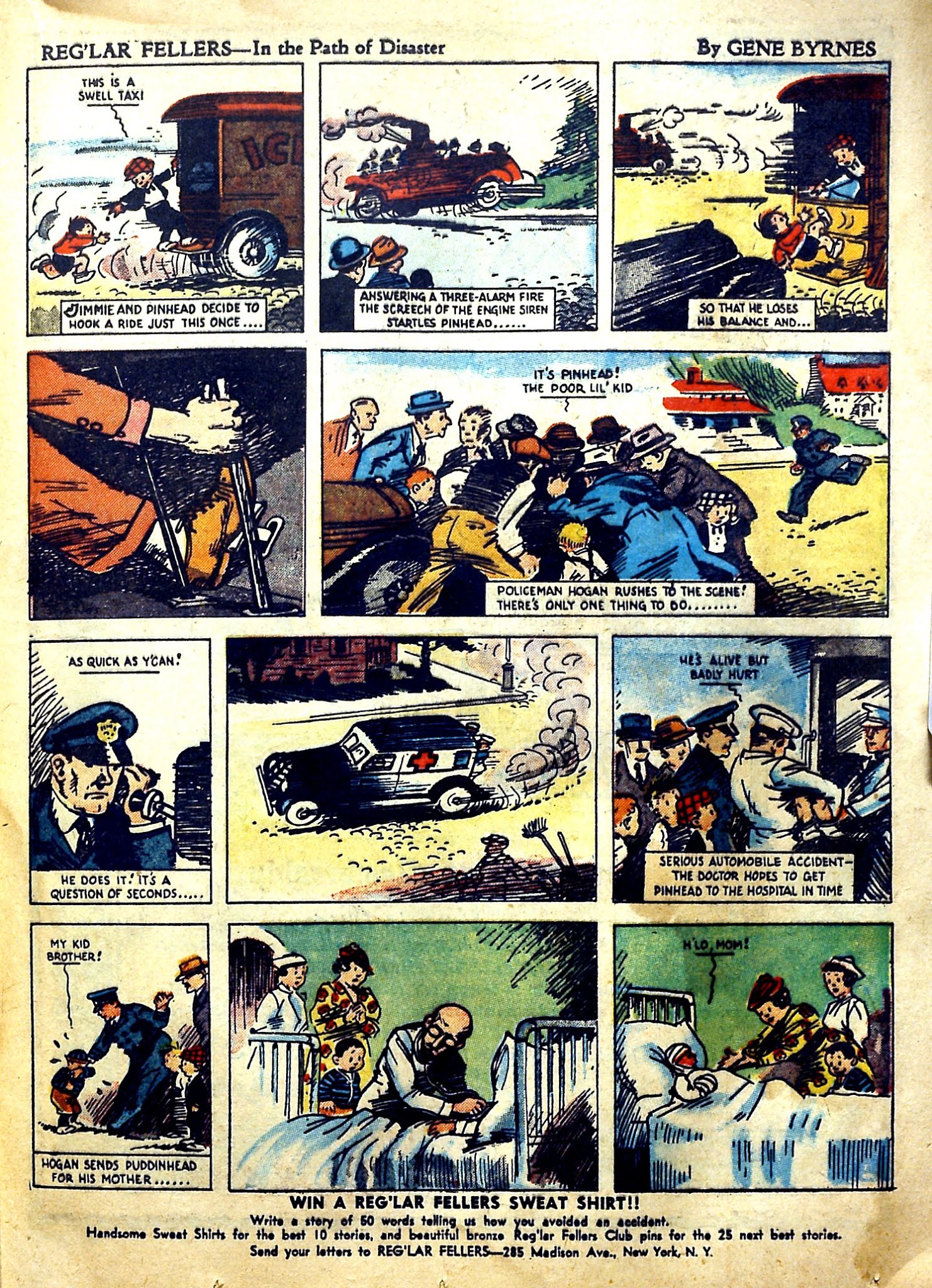 Read online Reg'lar Fellers Heroic Comics comic -  Issue #1 - 40