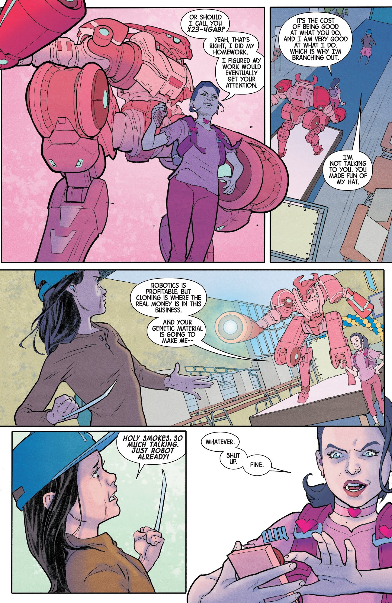 Read online X-23 (2018) comic -  Issue #6 - 14