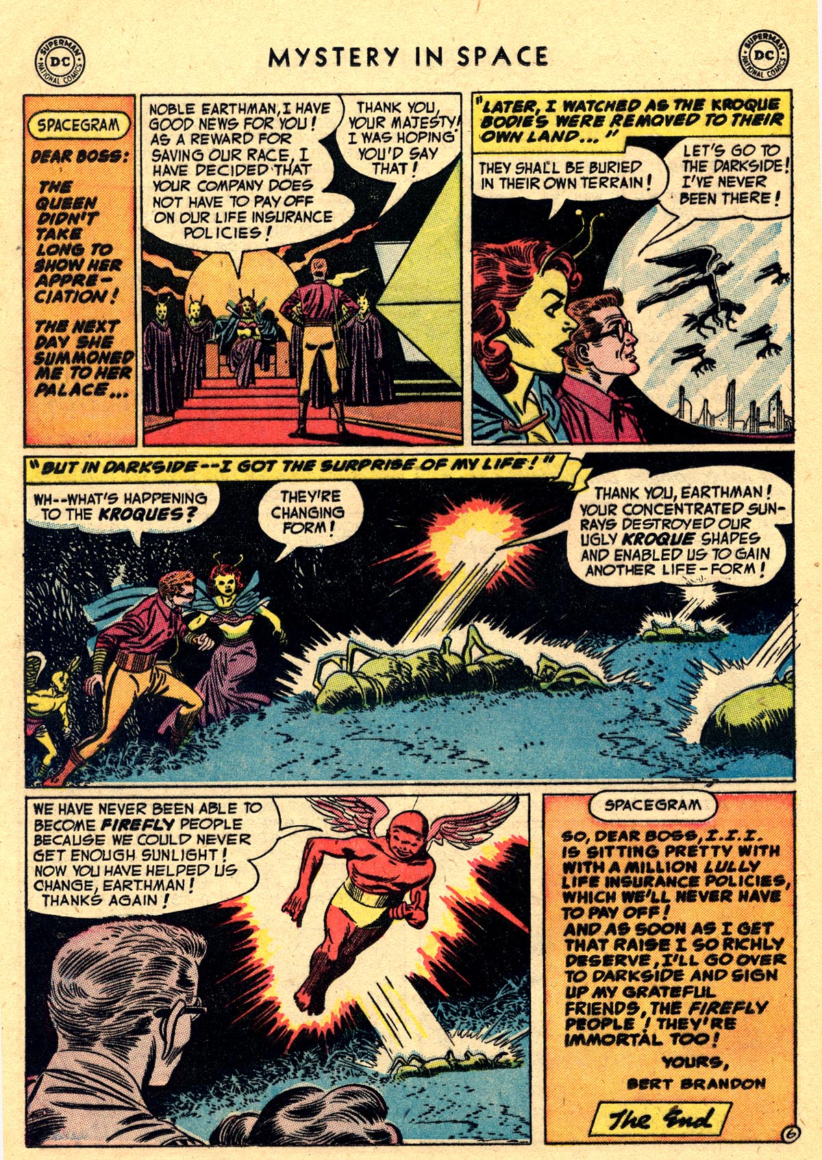 Read online Mystery in Space (1951) comic -  Issue #16 - 16