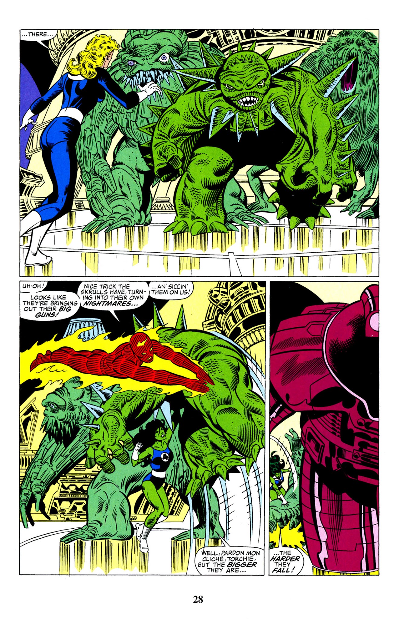 Read online Fantastic Four Visionaries: John Byrne comic -  Issue # TPB 7 - 29