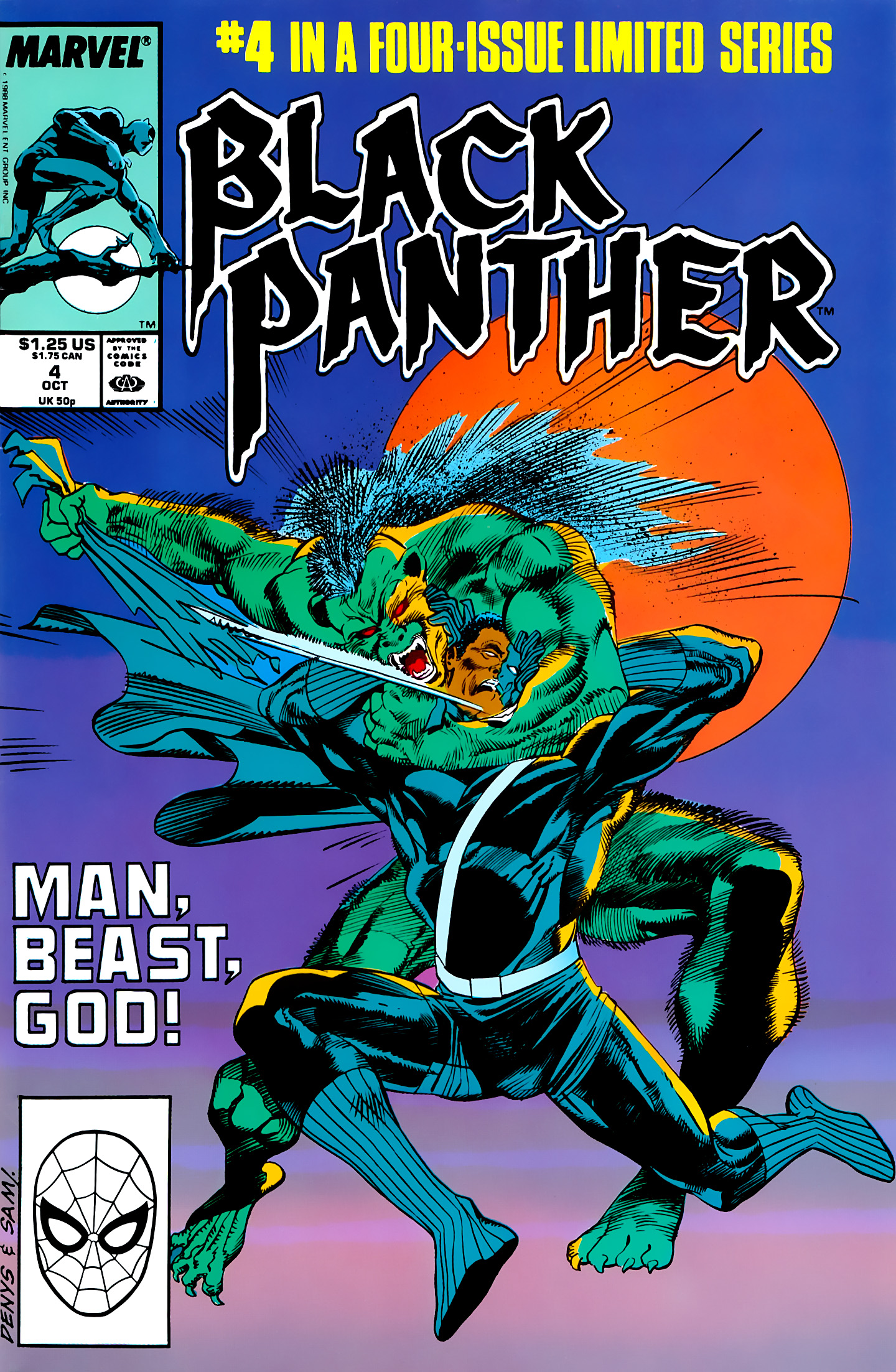 Read online Black Panther (1988) comic -  Issue #4 - 1