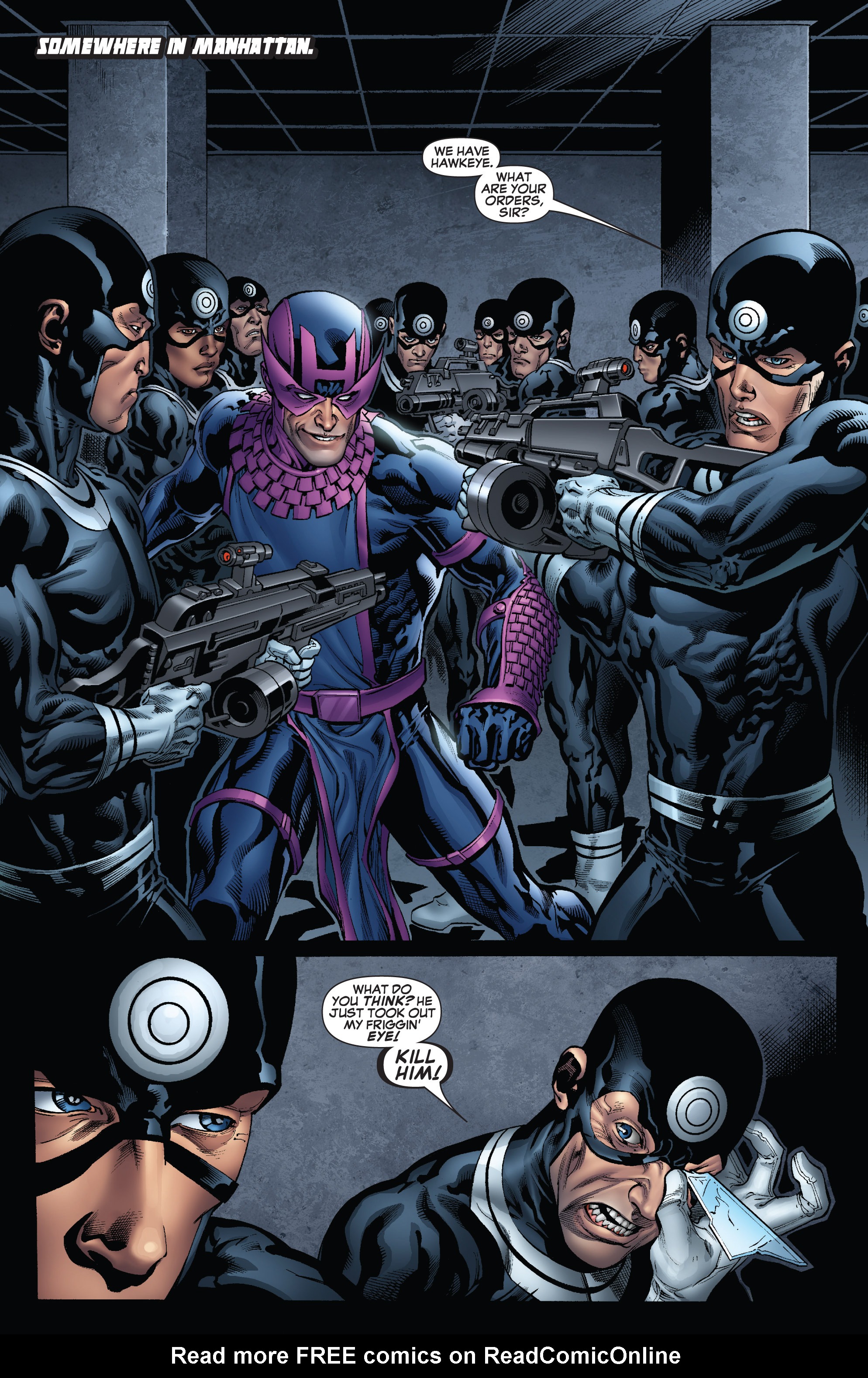 Read online Dark Reign: Hawkeye comic -  Issue #4 - 3