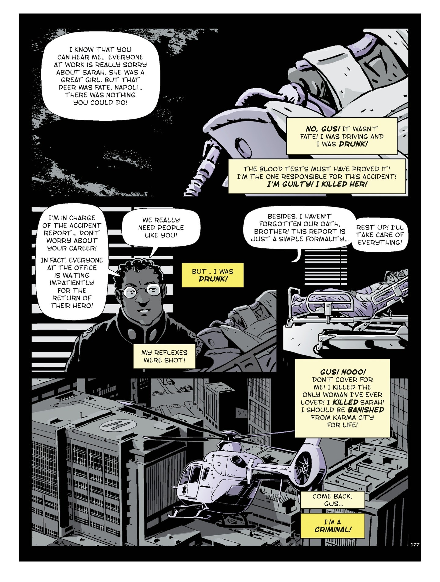 Read online Karma City comic -  Issue #8 - 11