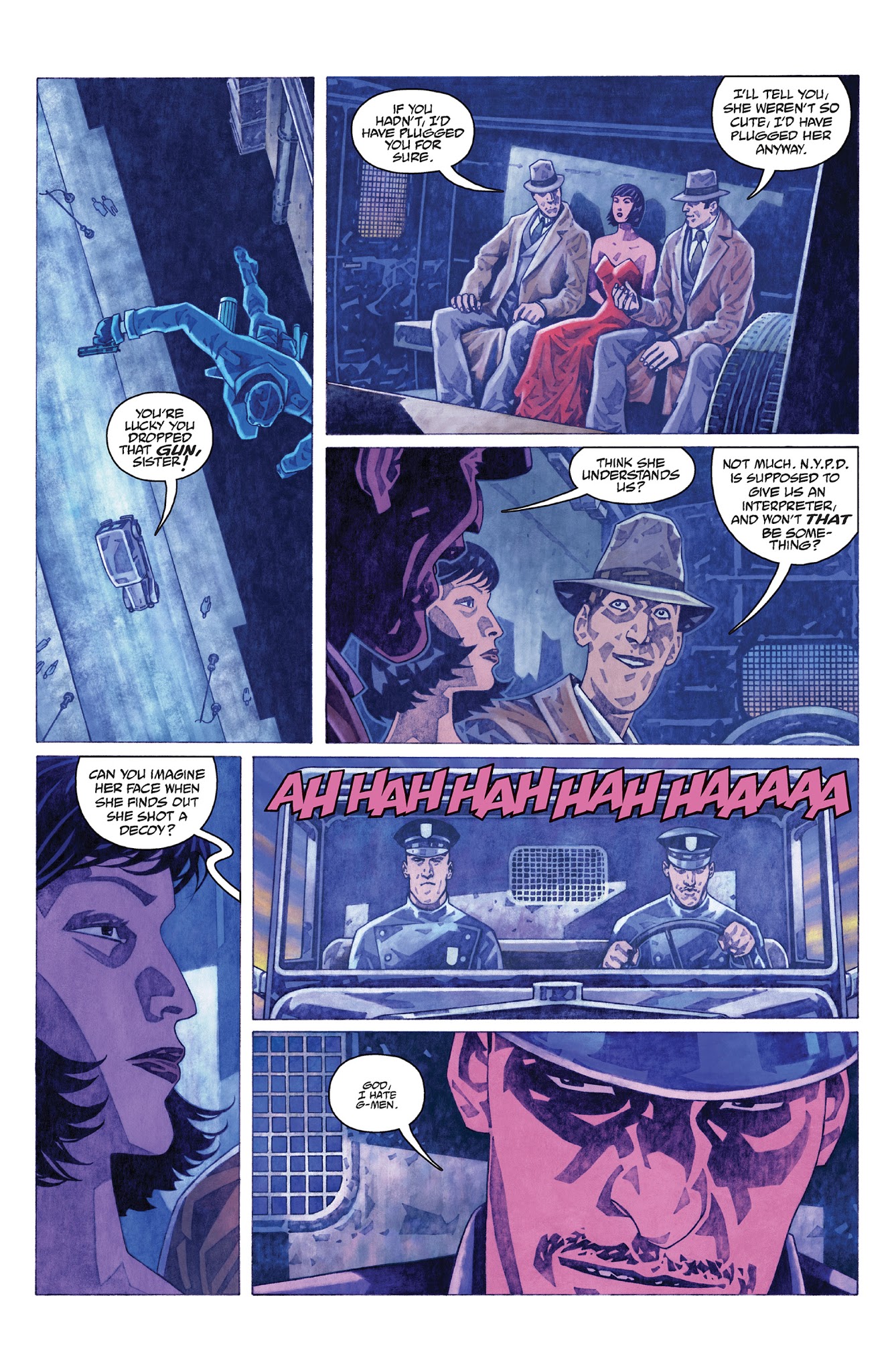 Read online Lobster Johnson: The Glass Mantis comic -  Issue # Full - 8