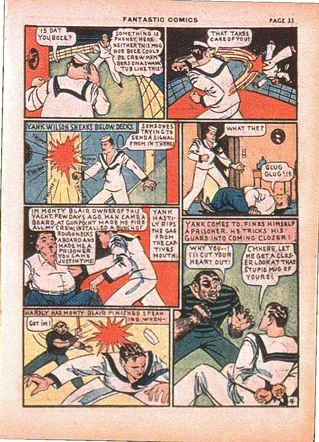 Read online Fantastic Comics comic -  Issue #7 - 33