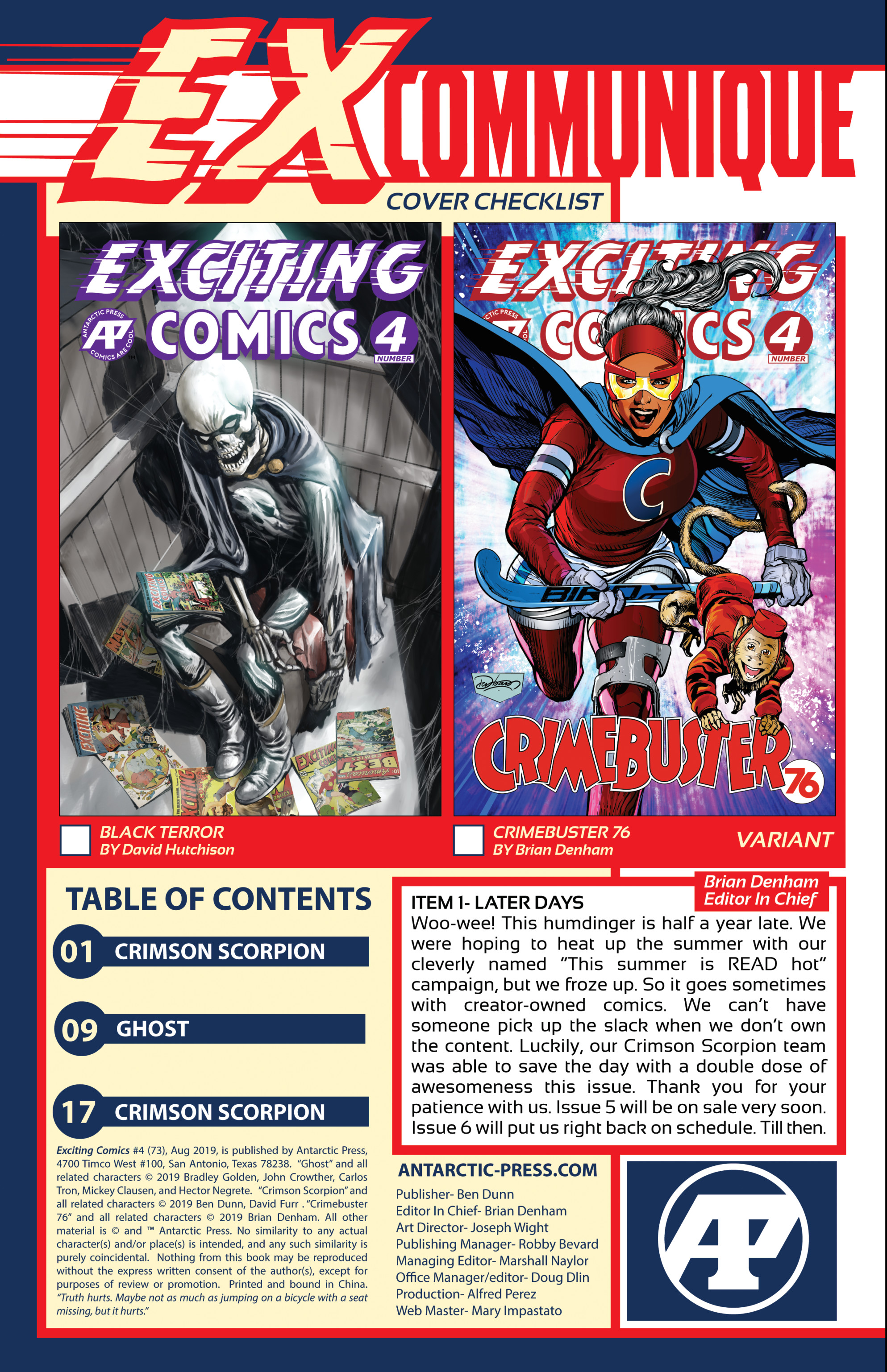 Read online Exciting Comics (2019) comic -  Issue #4 - 2