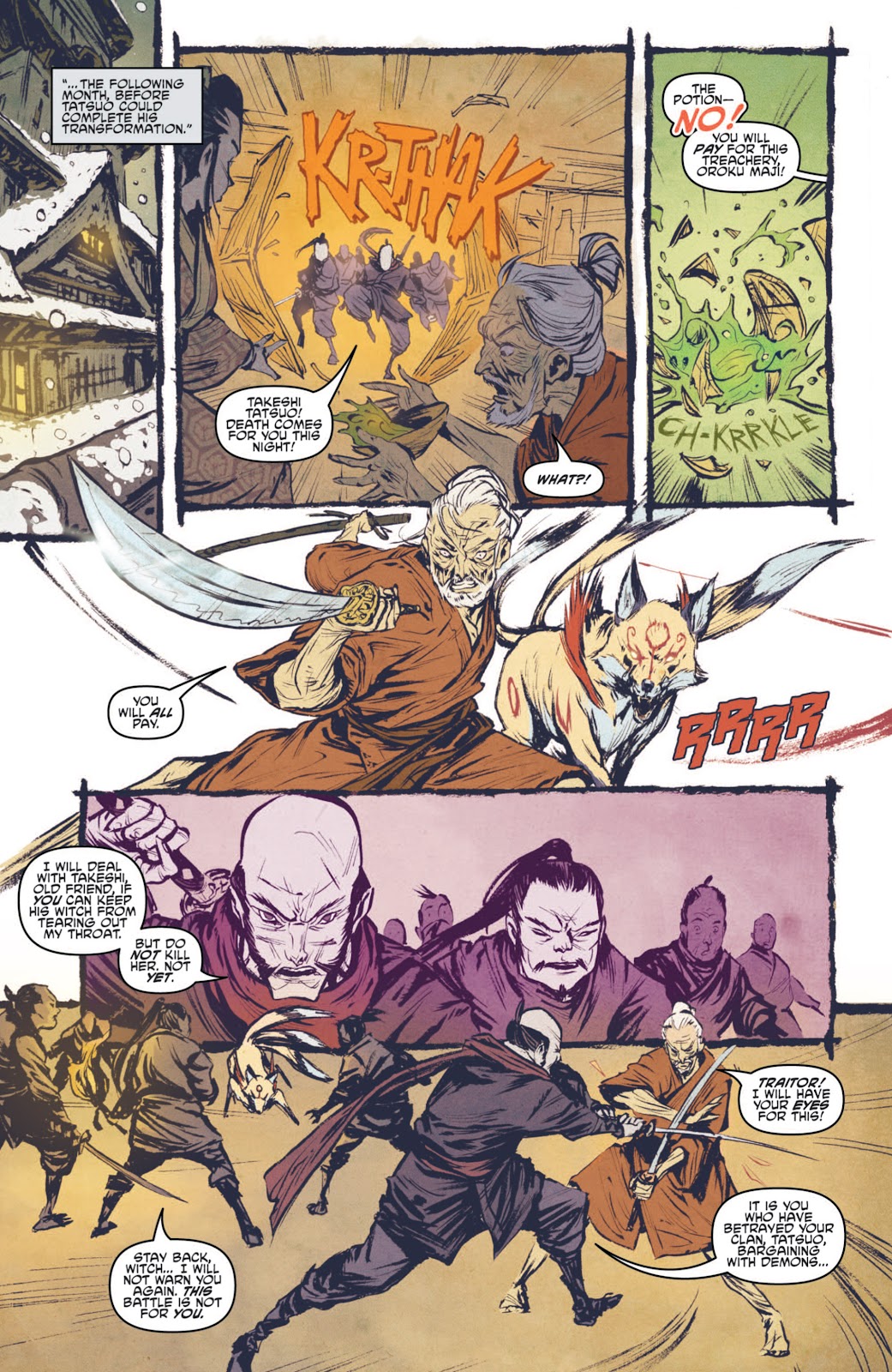Teenage Mutant Ninja Turtles: The Secret History of the Foot Clan issue 1 - Page 18