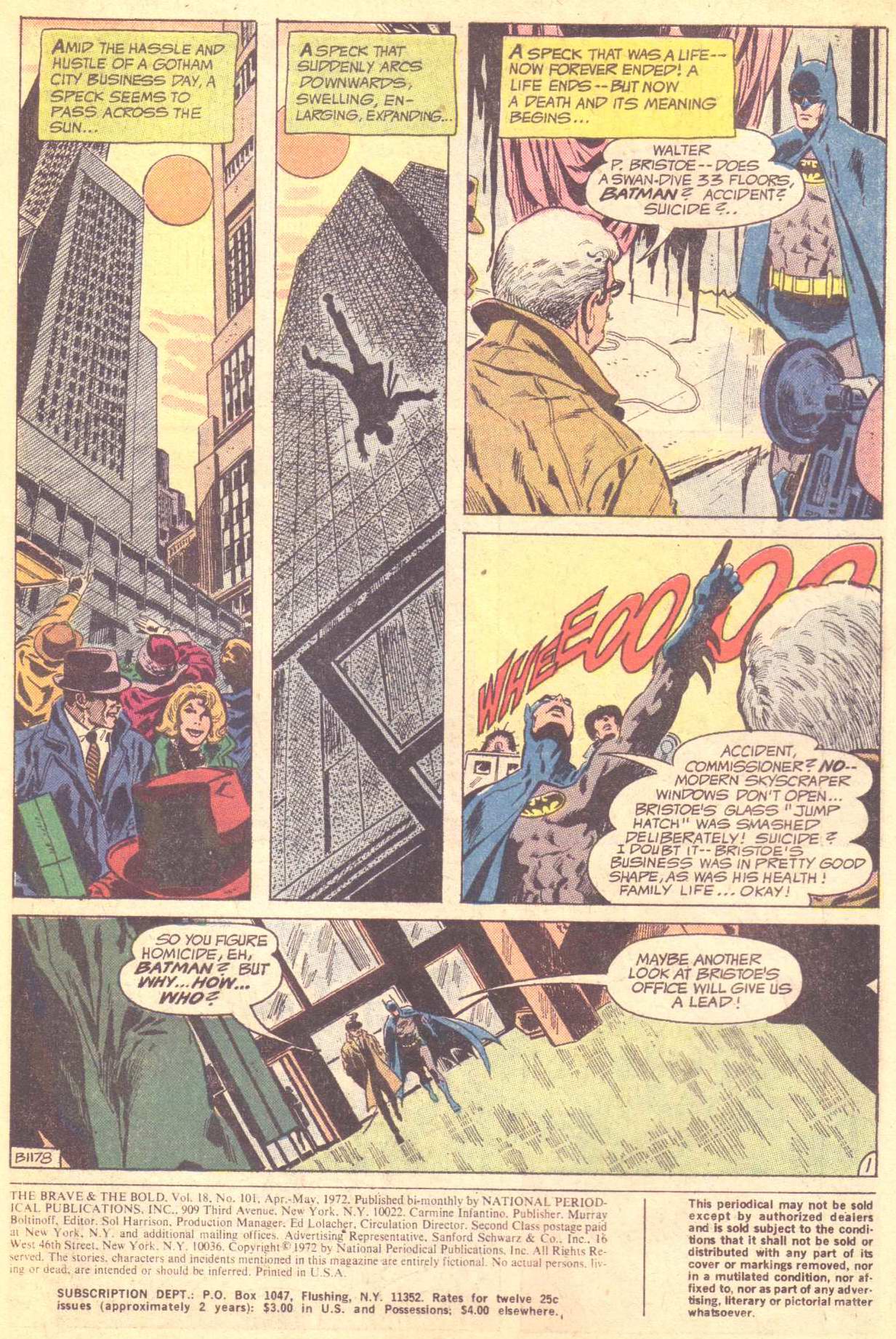Read online The Brave and the Bold (1955) comic -  Issue #101 - 3