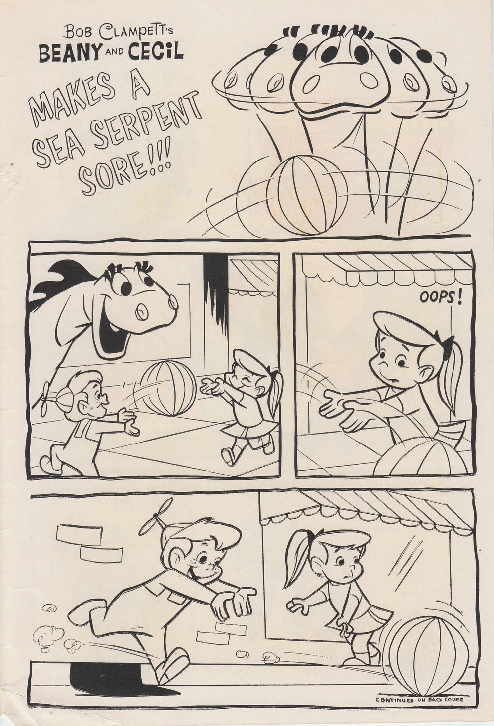 Read online Beany and Cecil comic -  Issue #4 - 35