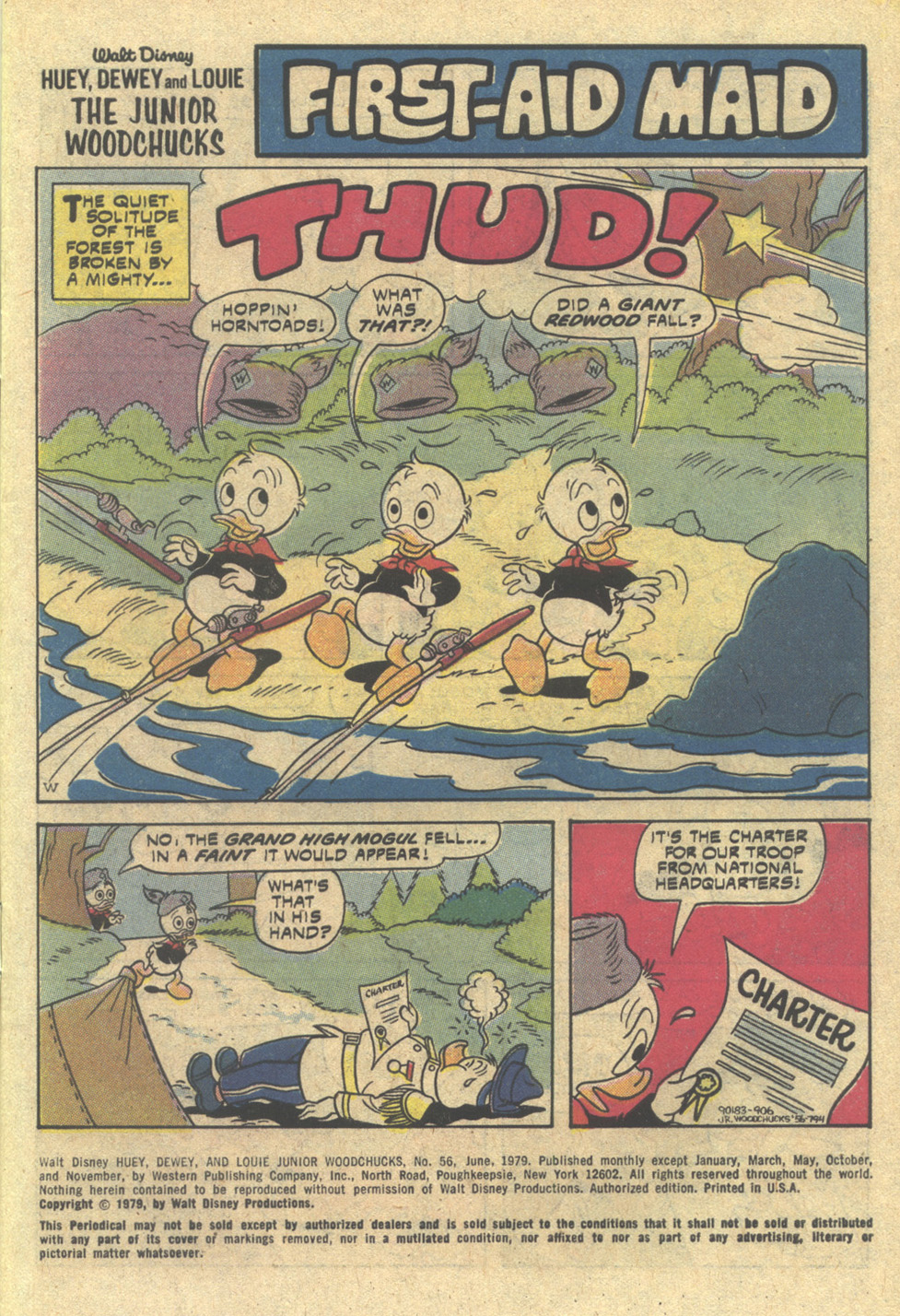 Read online Huey, Dewey, and Louie Junior Woodchucks comic -  Issue #56 - 3