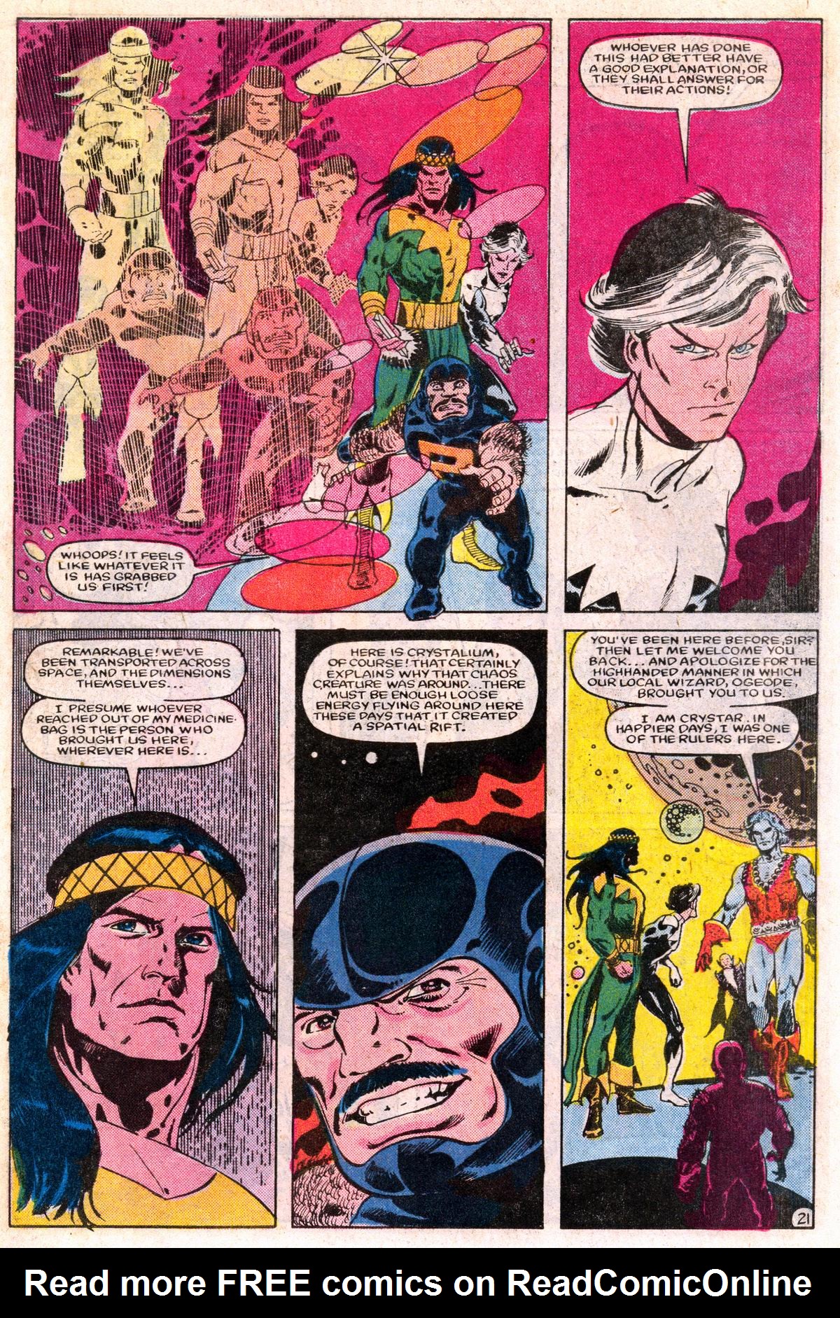 Read online The Saga of Crystar, Crystal Warrior comic -  Issue #11 - 22