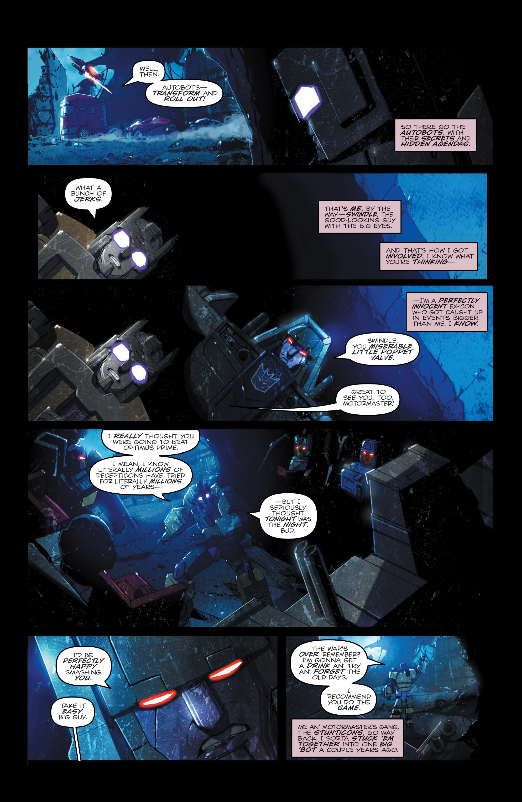 Read online The Transformers (2014) comic -  Issue #39 - 10